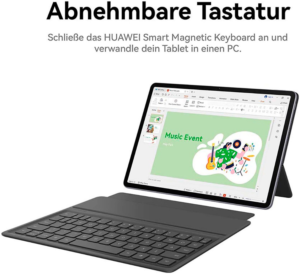 Huawei Tablet »MatePad 11.5 S 8+256 GB inkl. Black Keyboard«, (29,2 cm / 11,5 Zoll), HarmonyOS,)