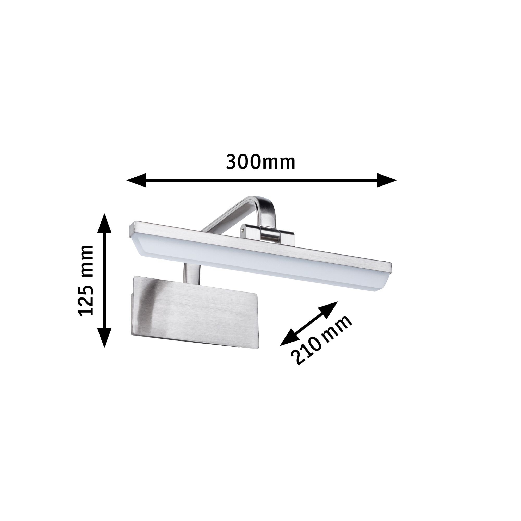 Paulmann LED Bilderleuchte »Renan 3000K, 230V«, 1 flammig