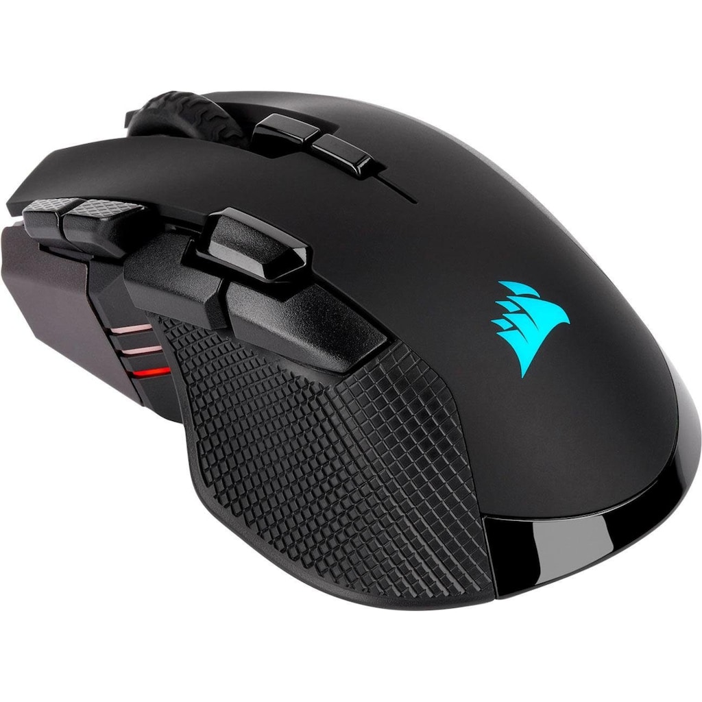 Corsair Gaming-Maus »IRONCLAW RGB WIRELESS Rechargeable«, Bluetooth-kabelgebunden, 1 MHz