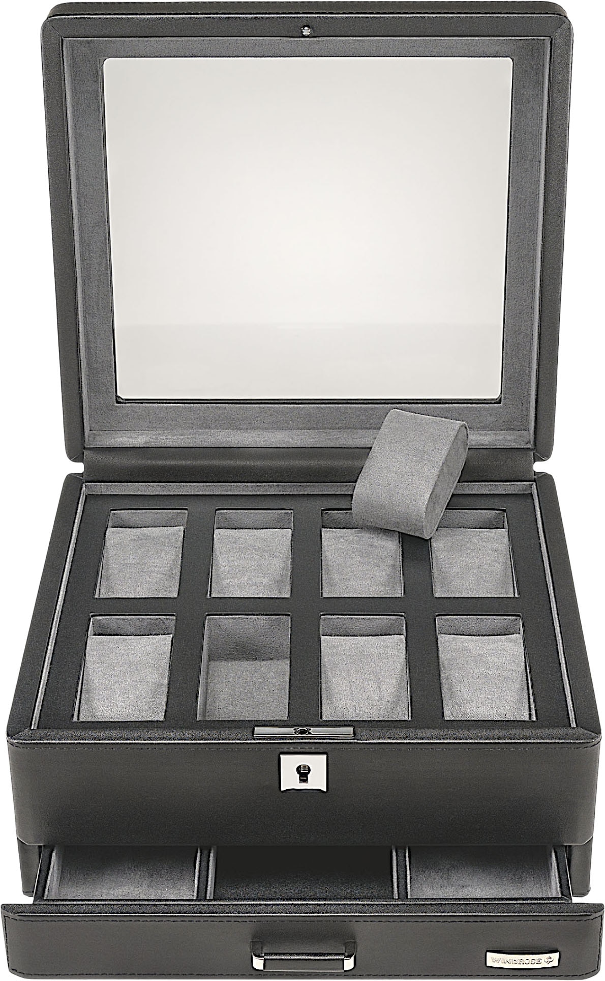 WINDROSE Uhrenbox »Tempora, 804021.08«, Aufbewahrung, Uhrenkasten, Ø max.40mm, Armbanduhr, Geschenkidee