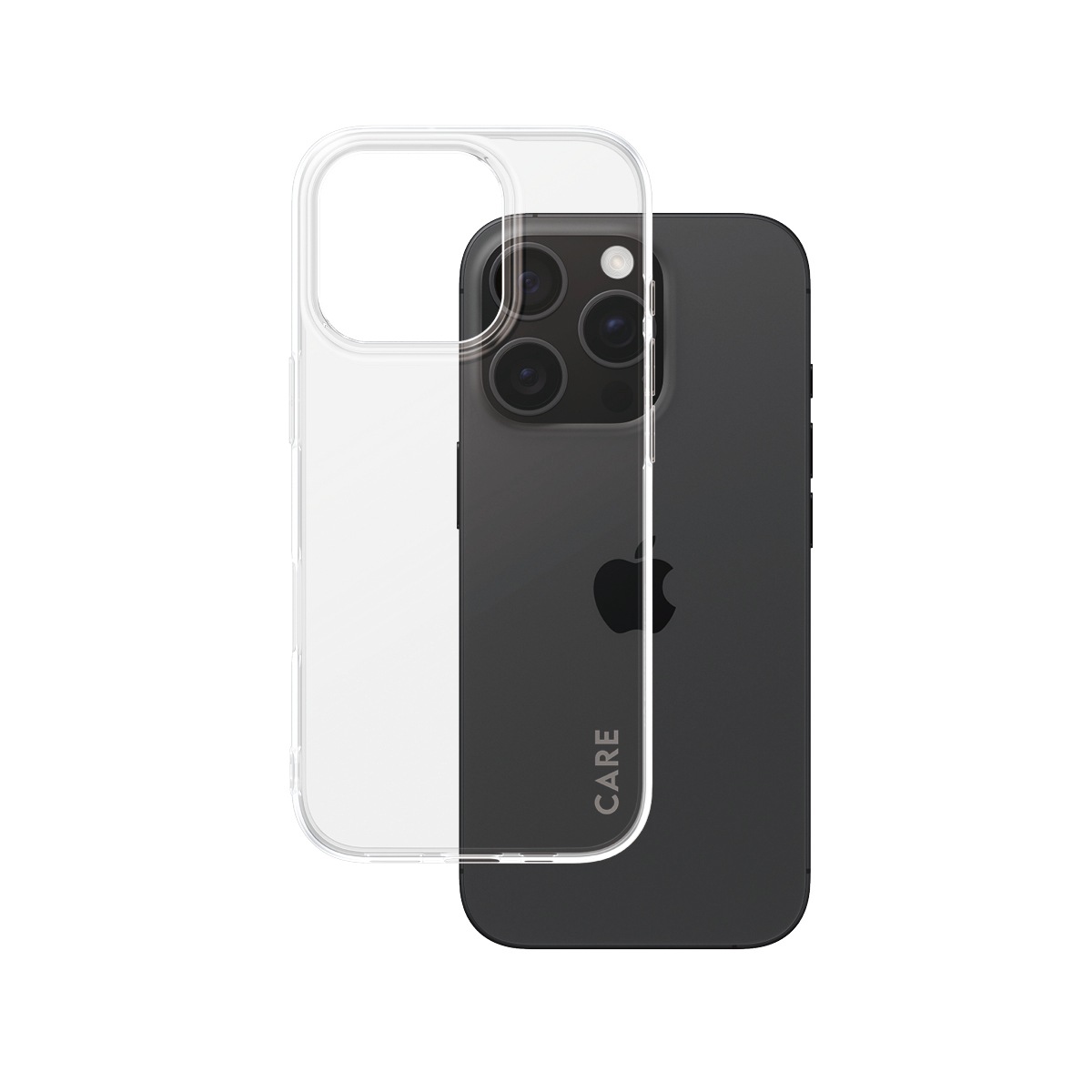 CARE by PanzerGlass Handyhülle »Case Fashion X-Ray Soft Basic Apple iPhone 16 Pro« Backcover, Schutzhülle, Handyschutzhülle, Case, Schutzcase, stoßfest