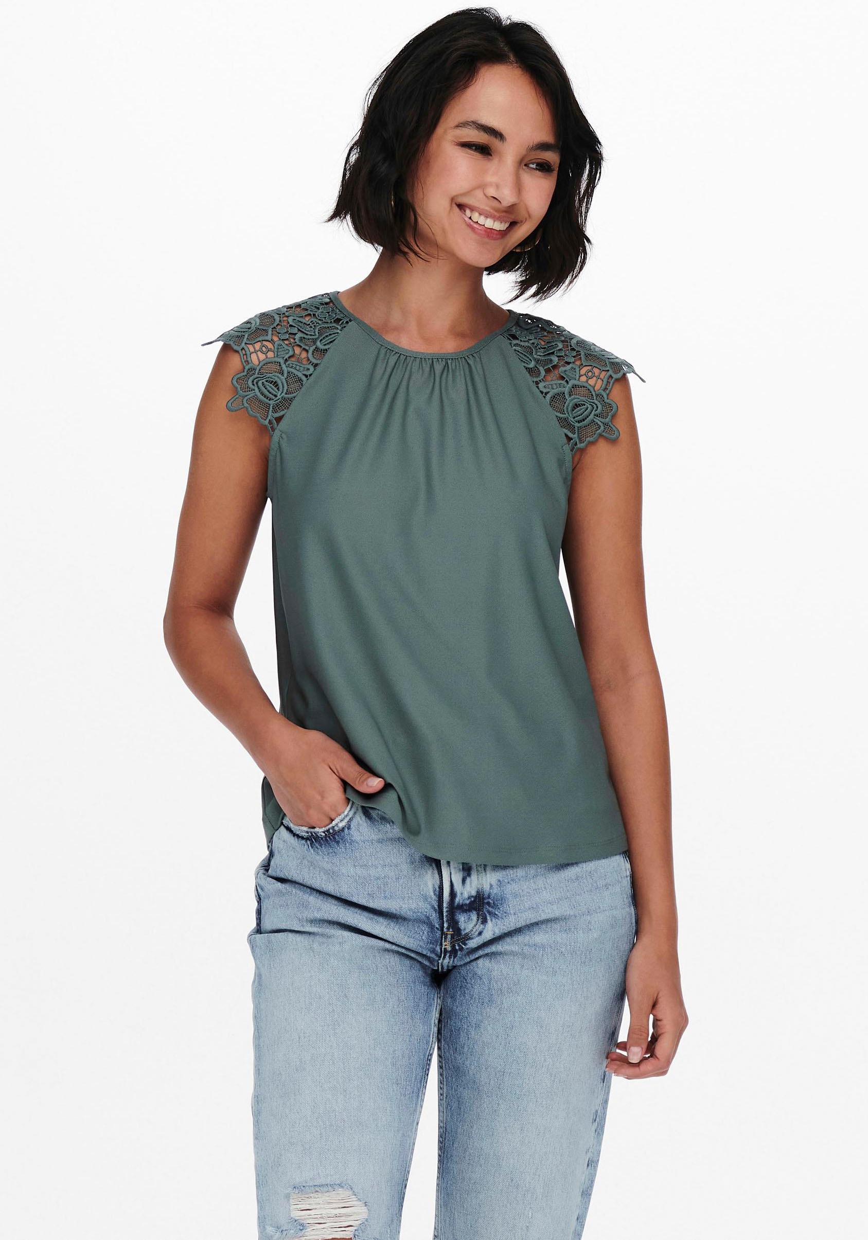 ONLY Spitzentop »ONLSILJA LIFE NEW S/L MIX TOP« kaufen