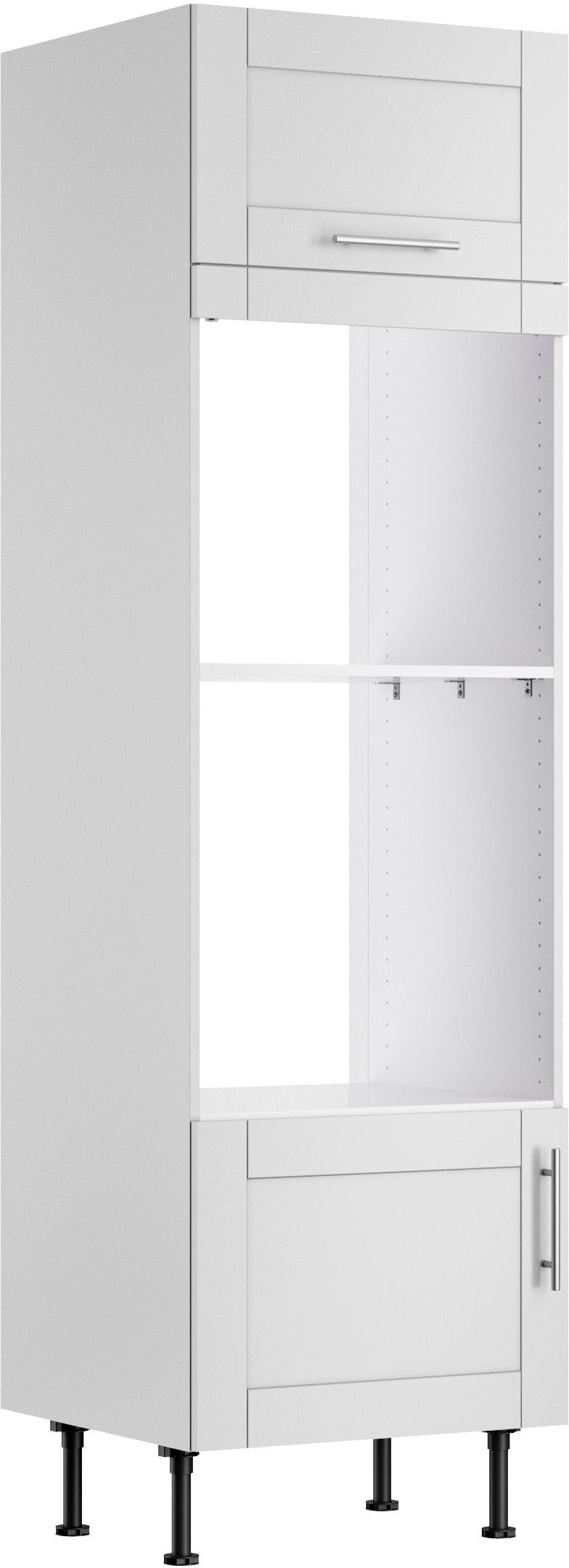 KOCHSTATION Mikrowellenumbauschrank »KS-Ahus« Breite 60 cm günstig online kaufen