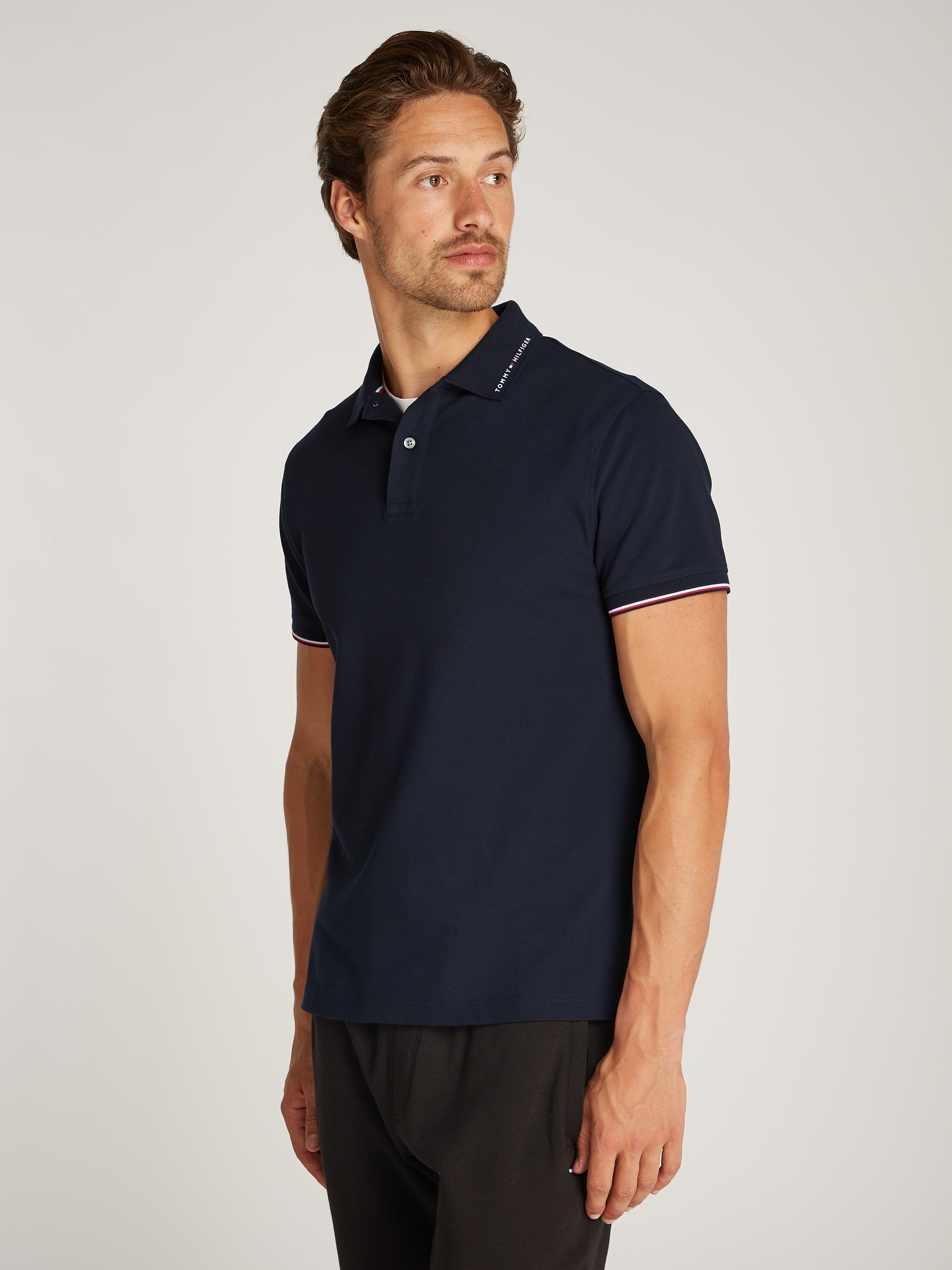 Tommy Hilfiger Poloshirt »TOMMY FLAG TIPPED REG POLO«