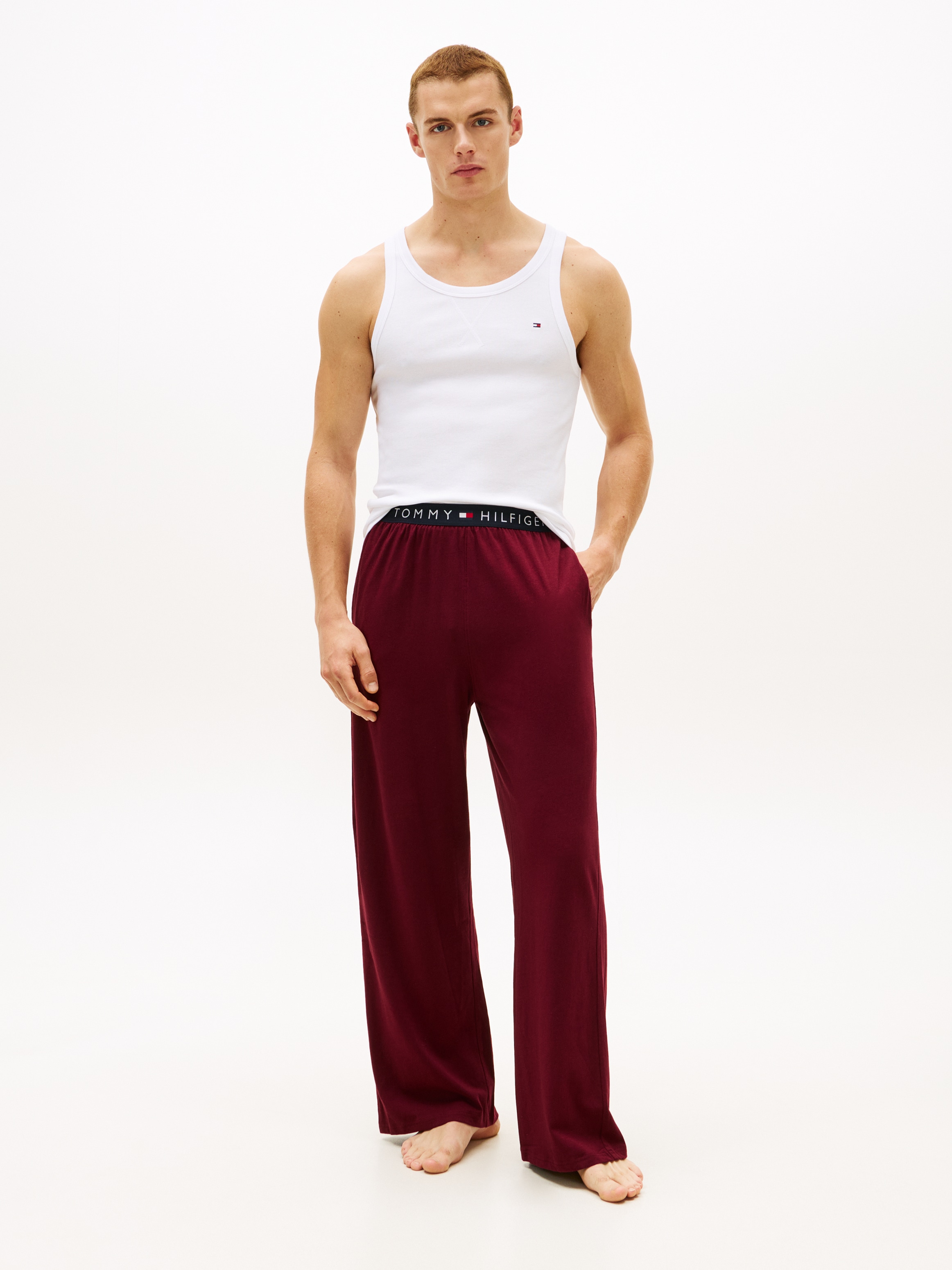 Tommy Hilfiger Underwear Loungehose  relaxed fit, weites Bein, elastischer Bund mit Logo