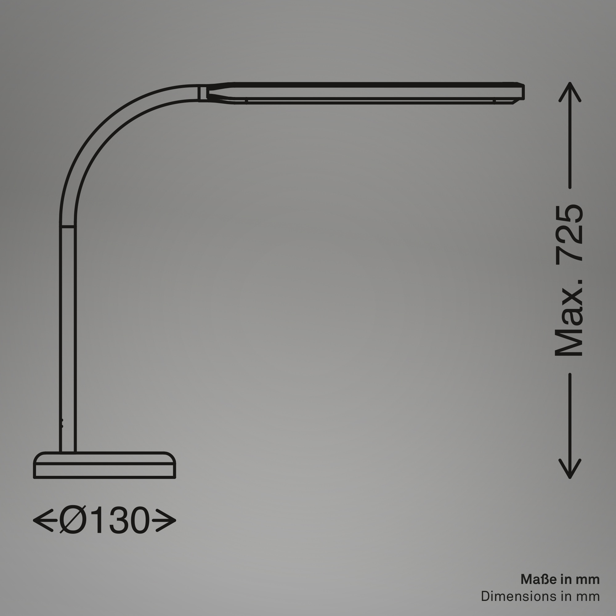 Briloner Leuchten LED Tischleuchte »MURA 7660015«