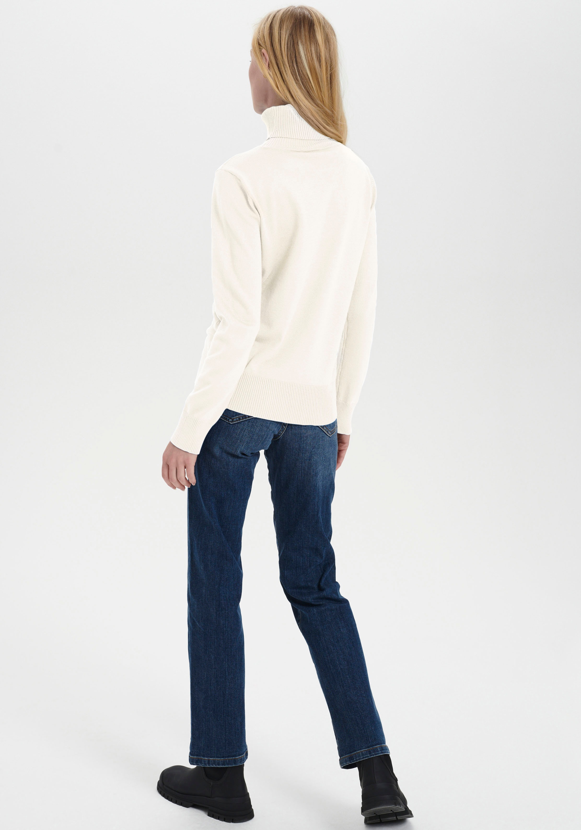 Saint Tropez Rollkragenpullover »J2046, MilaSZ Rollneck«