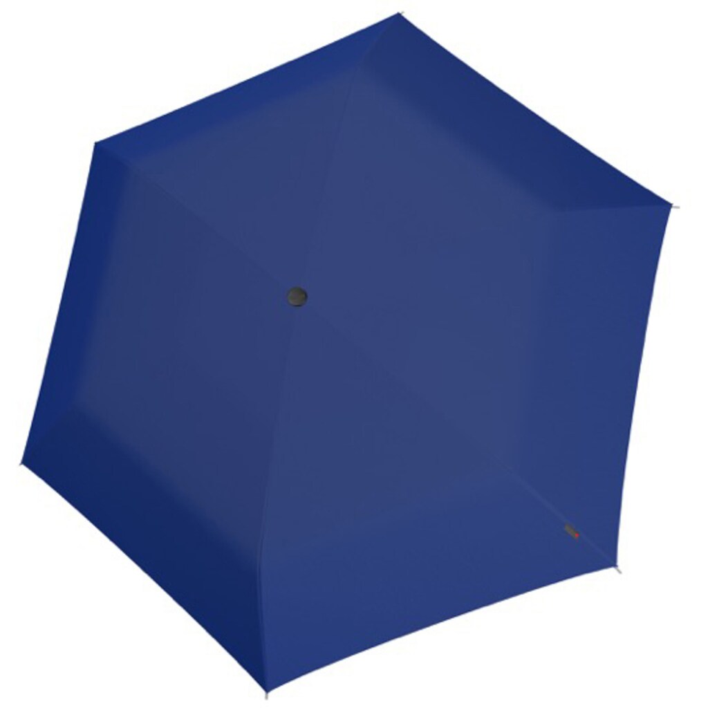 Knirps® Taschenregenschirm »AS.050 Slim Small Manual, Uni Blue«