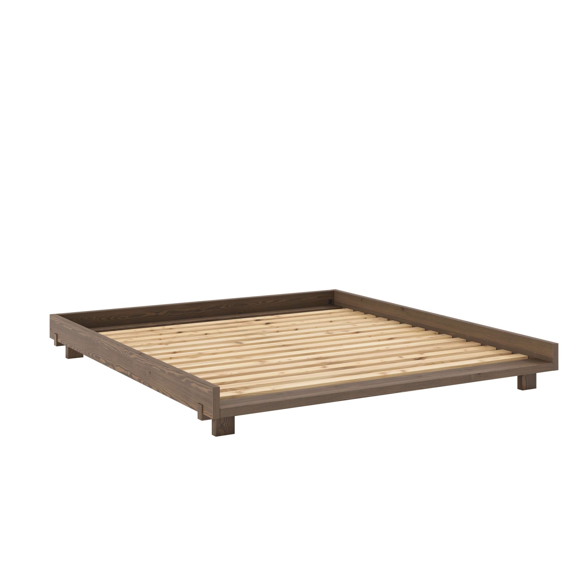 Karup Design Bettgestell »Social Bed, Bett mit oder ohne verstellbares Zubehör, ohne Matratze«, Bett wahlweise mit oder ohne Rückenlehnen und Ablagen. Ohne Matratze