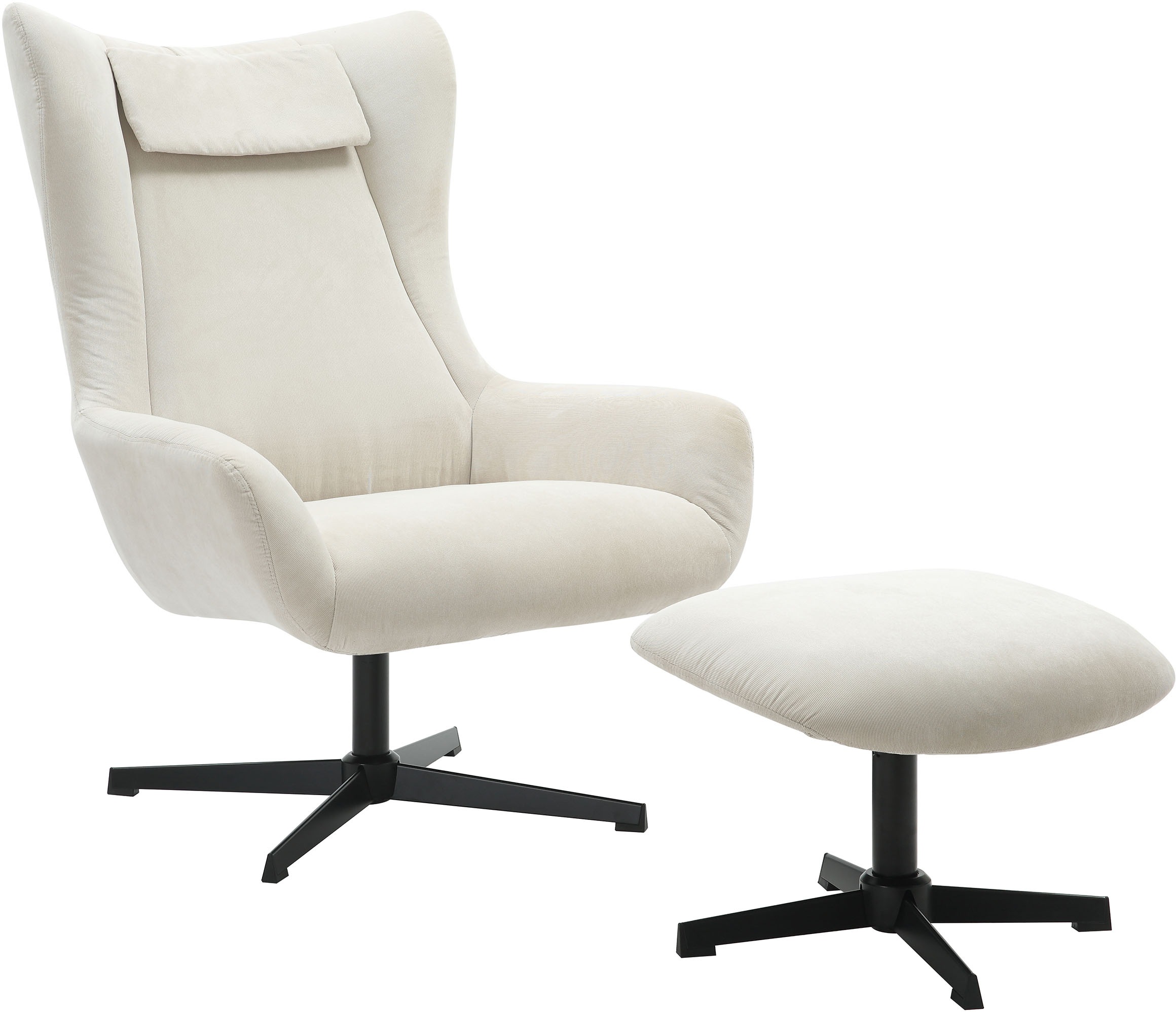 SalesFever Sessel, (Set, 2 St.), mit Drehfunktion
