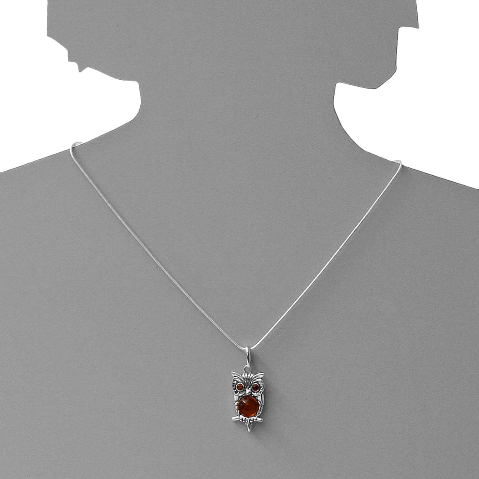 OSTSEE-SCHMUCK Kettenanhänger »Ostsee-Schmuck Anhänger Eule Anhänger Eule« 1 Stk. tlg.