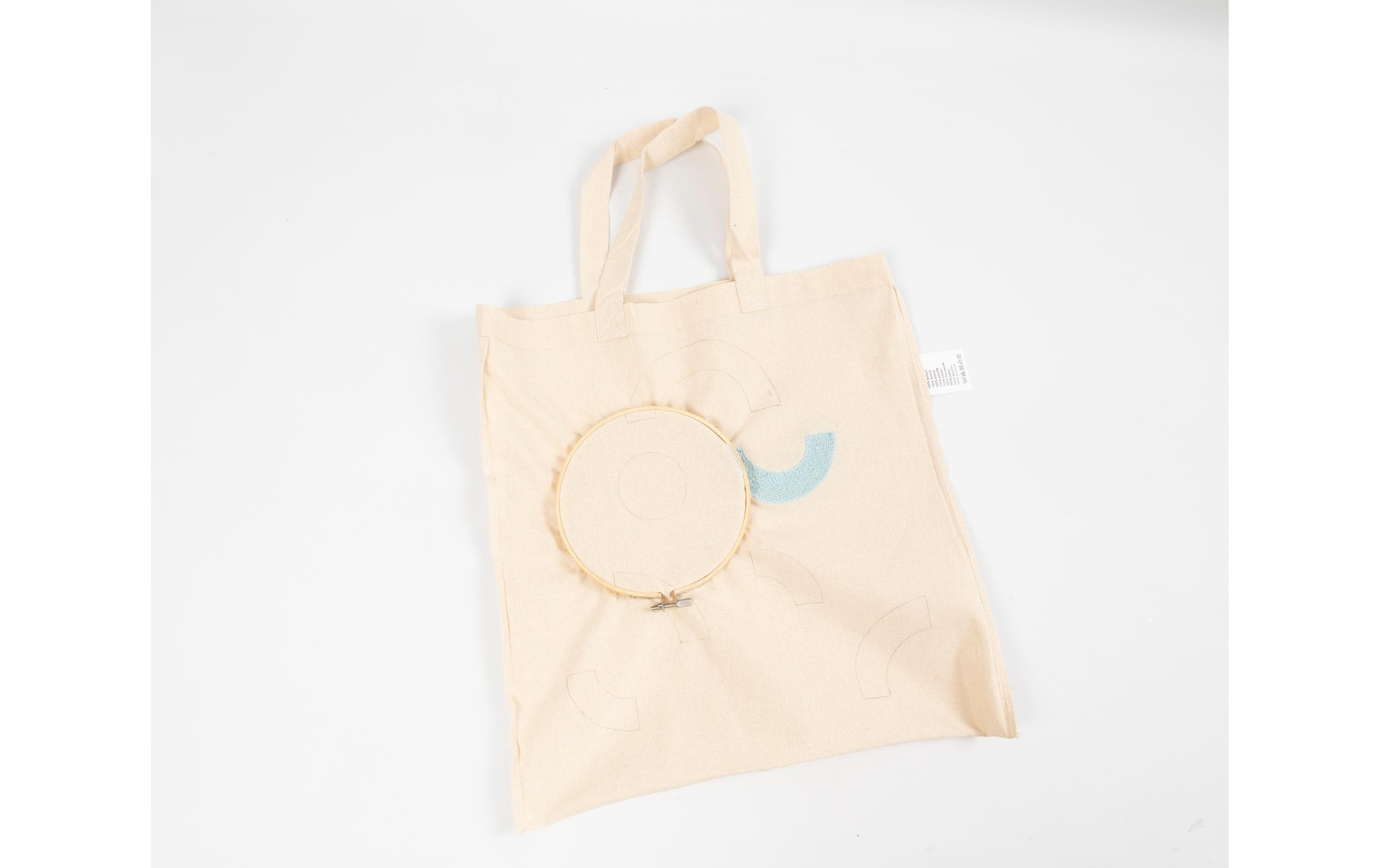 creativ company Kreativset »Punch Needle Einkaufstasche«