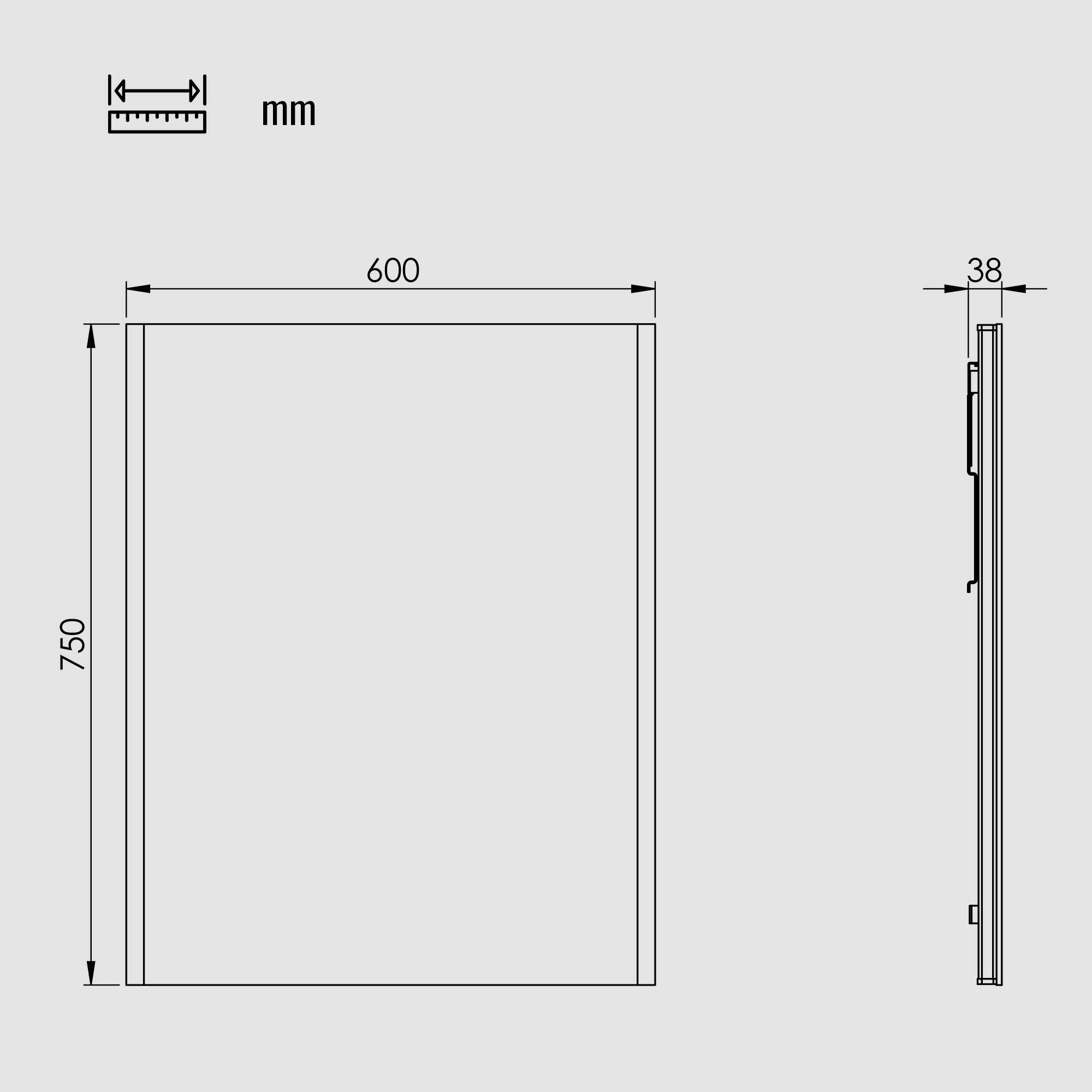 Loevschall Badspiegel »Lago, Spiegel Bundle inkl. Schminkspiegel, Badezimmerspiegel«, x5 Kosmetikspiegel, LED Beleuchtung, Einstellbar, Dänisches Design