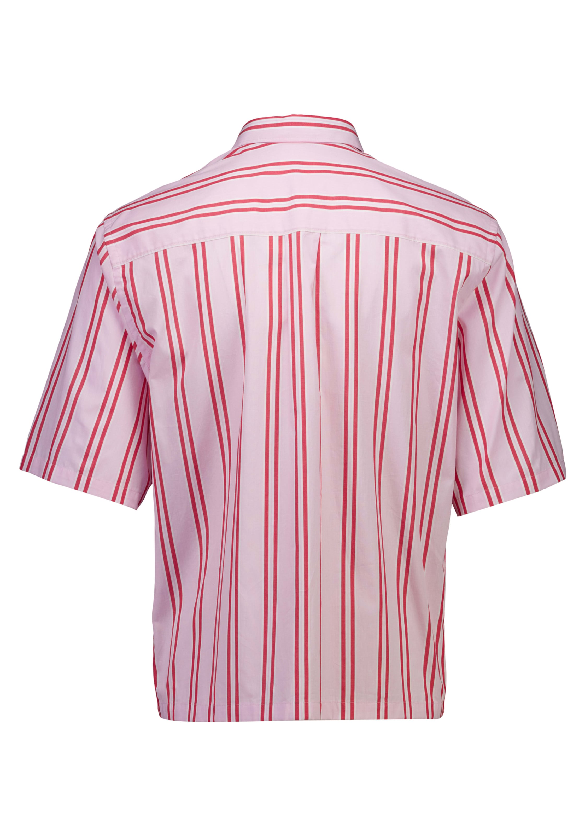 LINDBERGH Streifenhemd mit Hemdkragen und Knopfleiste / relaxed fit