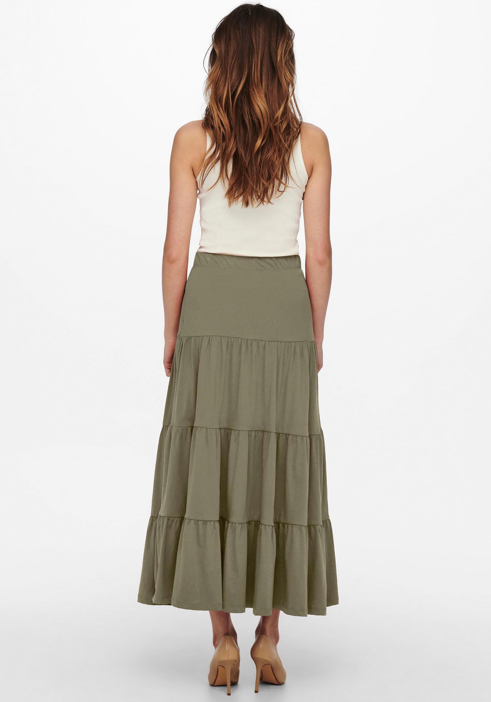 2. Bild von ONLY Maxirock »ONLMAY MAXI SKIRT«, mit Volant