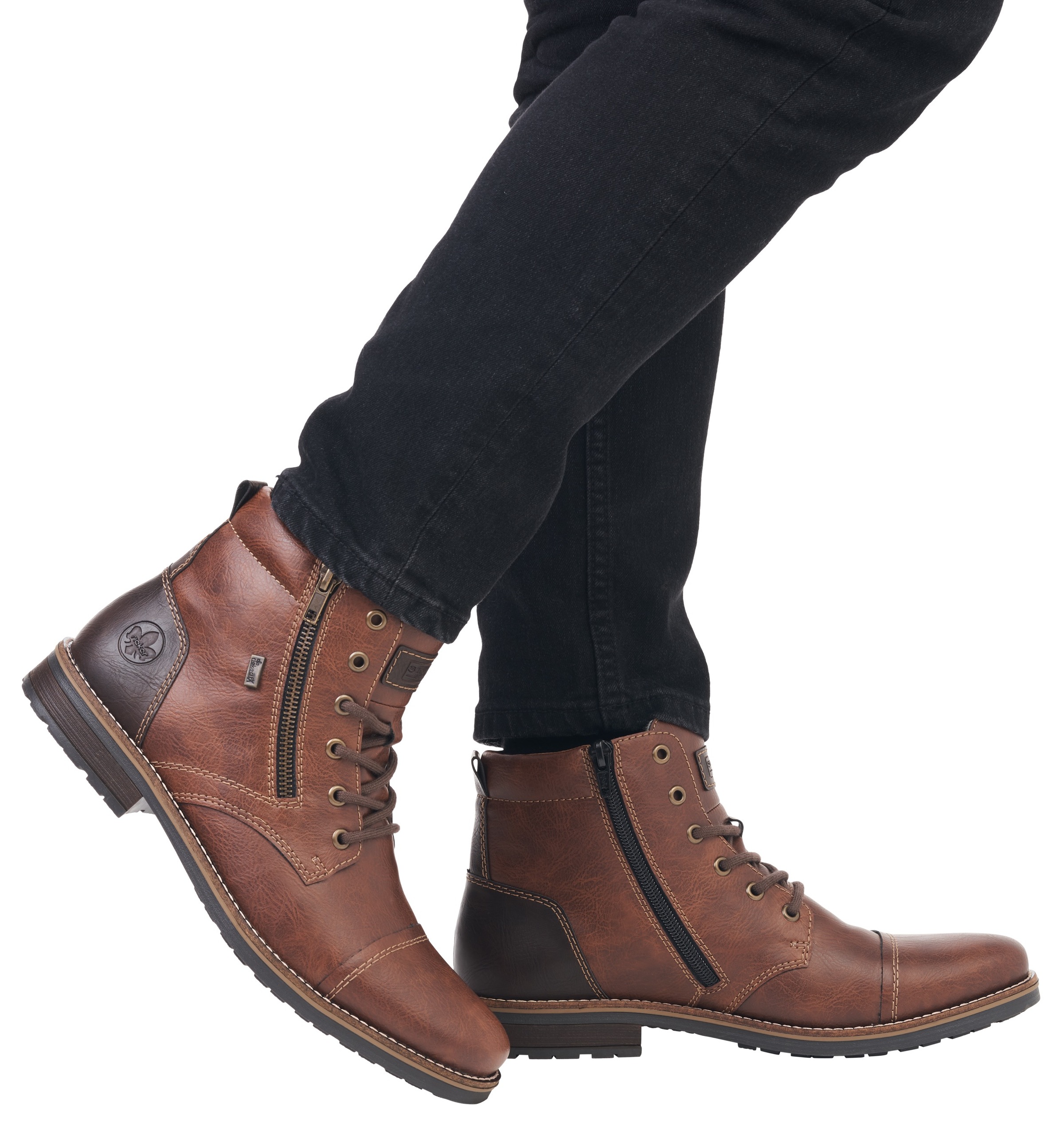 Rieker Winterstiefelette, Schnürboots, Winterboots in schmaler Form