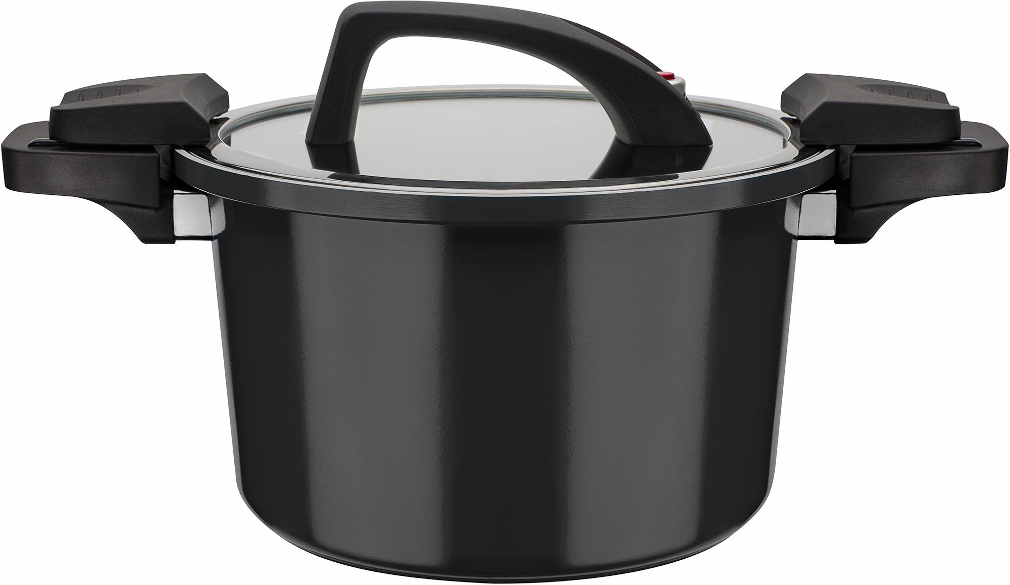 GSW Dampfgartopf »Gourmet Nero, Ø 24 cm, Fassungsvermögen 6 Liter« 1 Stk. t günstig online kaufen