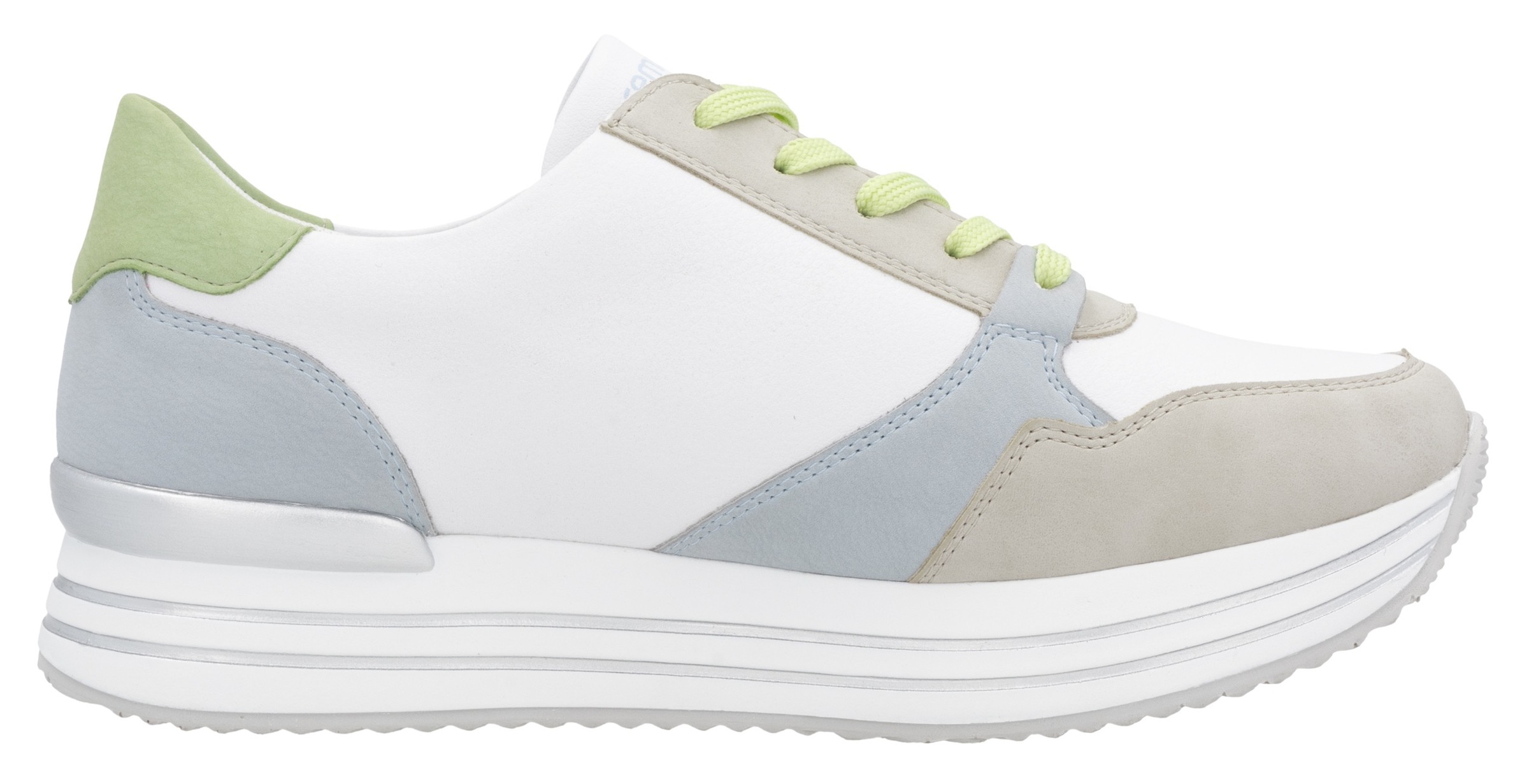 Remonte Plateausneaker, Freizeitschuh, Halbschuh, Schnürschuh mit loser Soft-Einlage