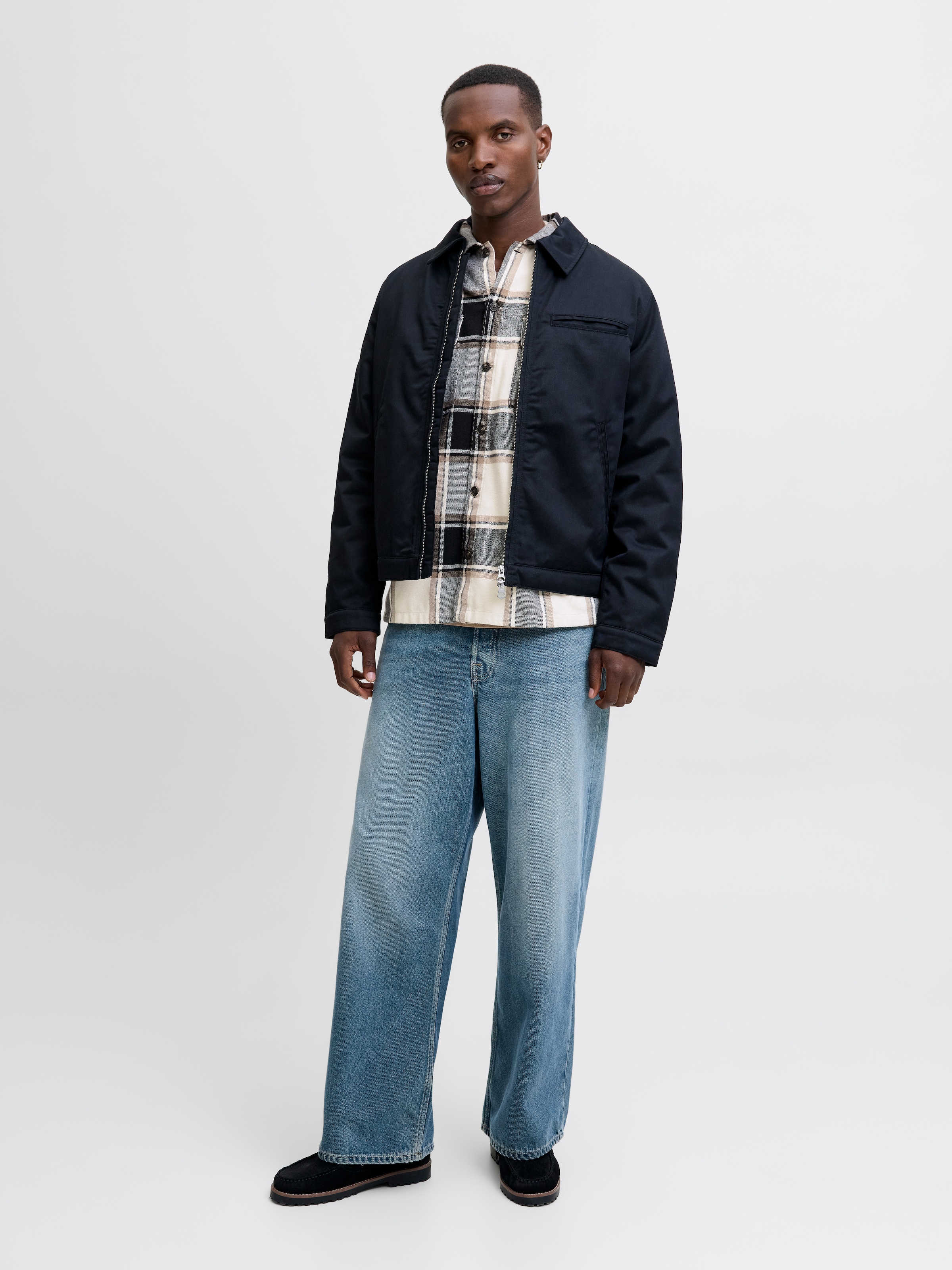 Jack & Jones Langarmhemd »JJECHARGE OVERSHIRT LS NOOS«