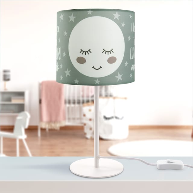 Paco Home Tischleuchte »Aleyna 103«, 1 flammig-flammig, Kinderlampe LED  Kinderzimmer Lampe mit Mond-Motiv, Tischleuchte E14 online bestellen