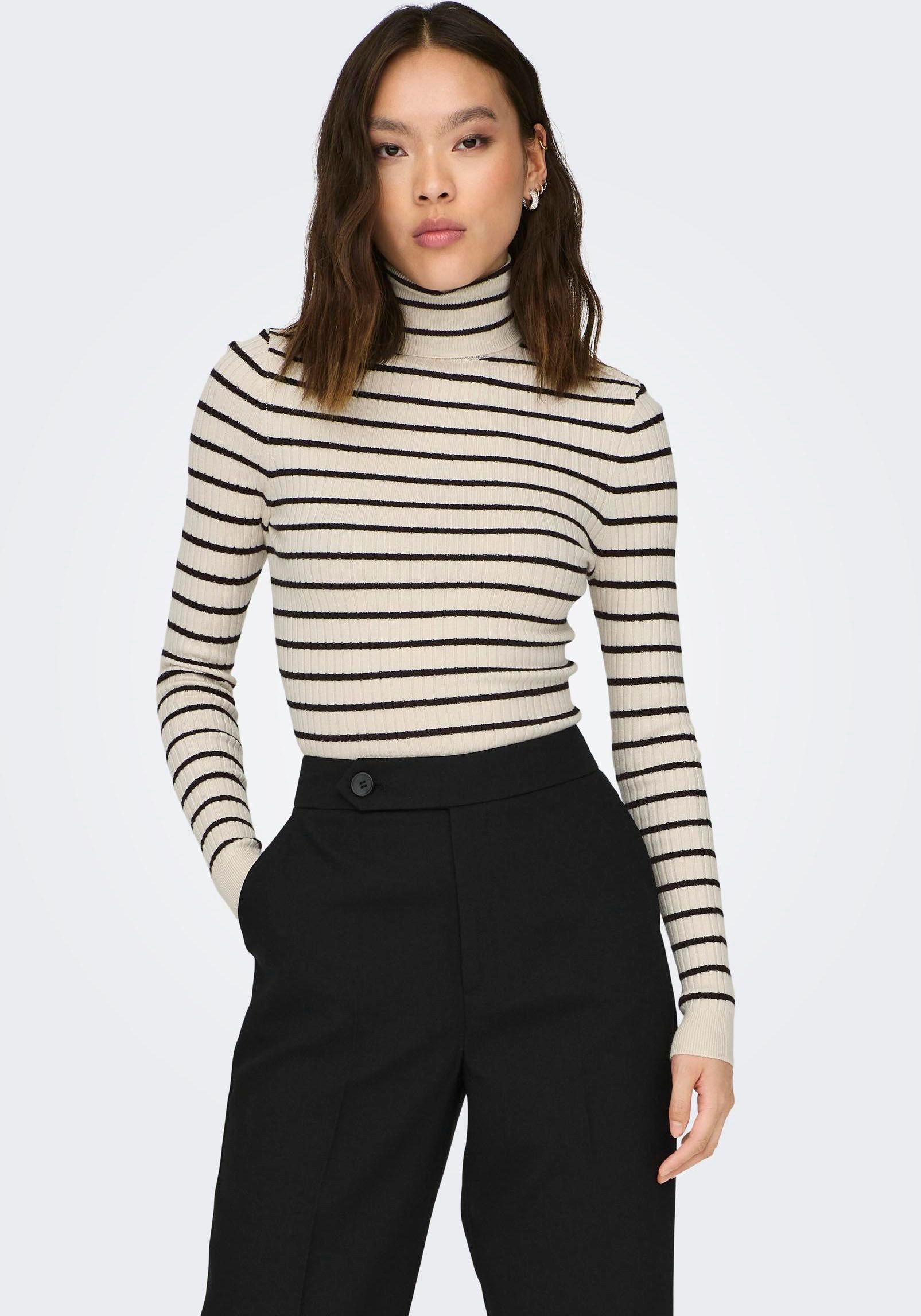 ONLY Rollkragenpullover »ONLKAROL L/S ROLLNECK PULLOVER KNT NOOS« Viskosemischung