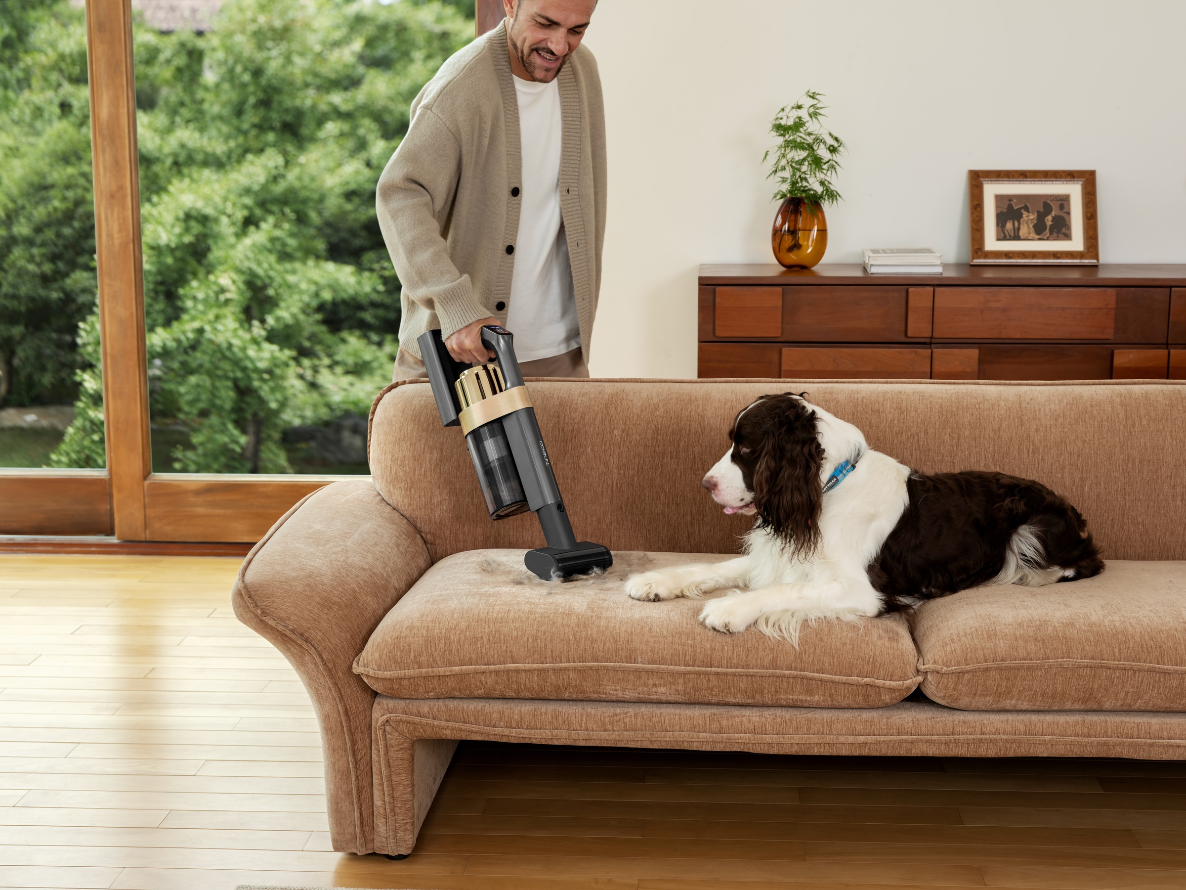 Tineco Akku-Stielstaubsauger »Tineco PURE ONE A90S, Anti-Allergiker Filtersystem, Saugrohr knickbar«