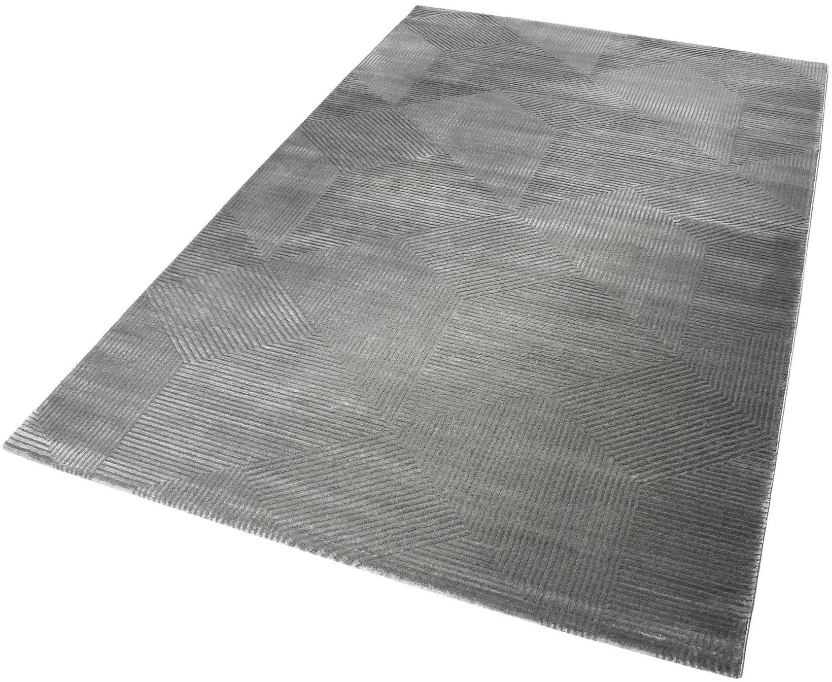 Esprit Teppich »Velvet Groove ESP-8780«, rechteckig, 12 mm Höhe, Kurzflor, günstig online kaufen