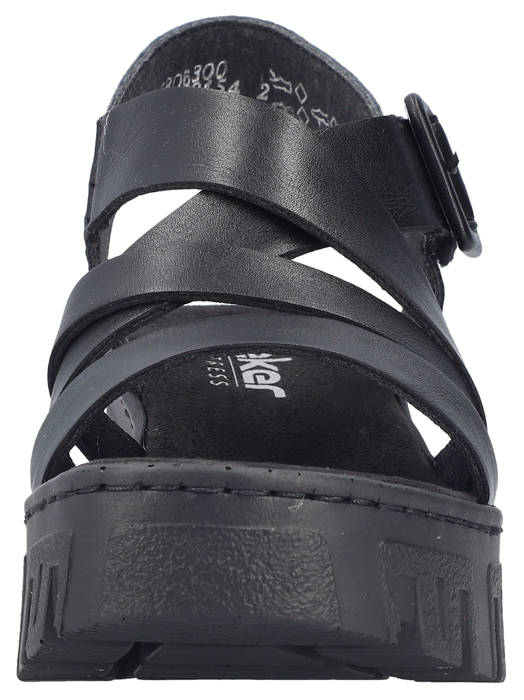 Rieker Plateausandaletten  Sommerschuh, Keilsandalette mit Klettverschluss