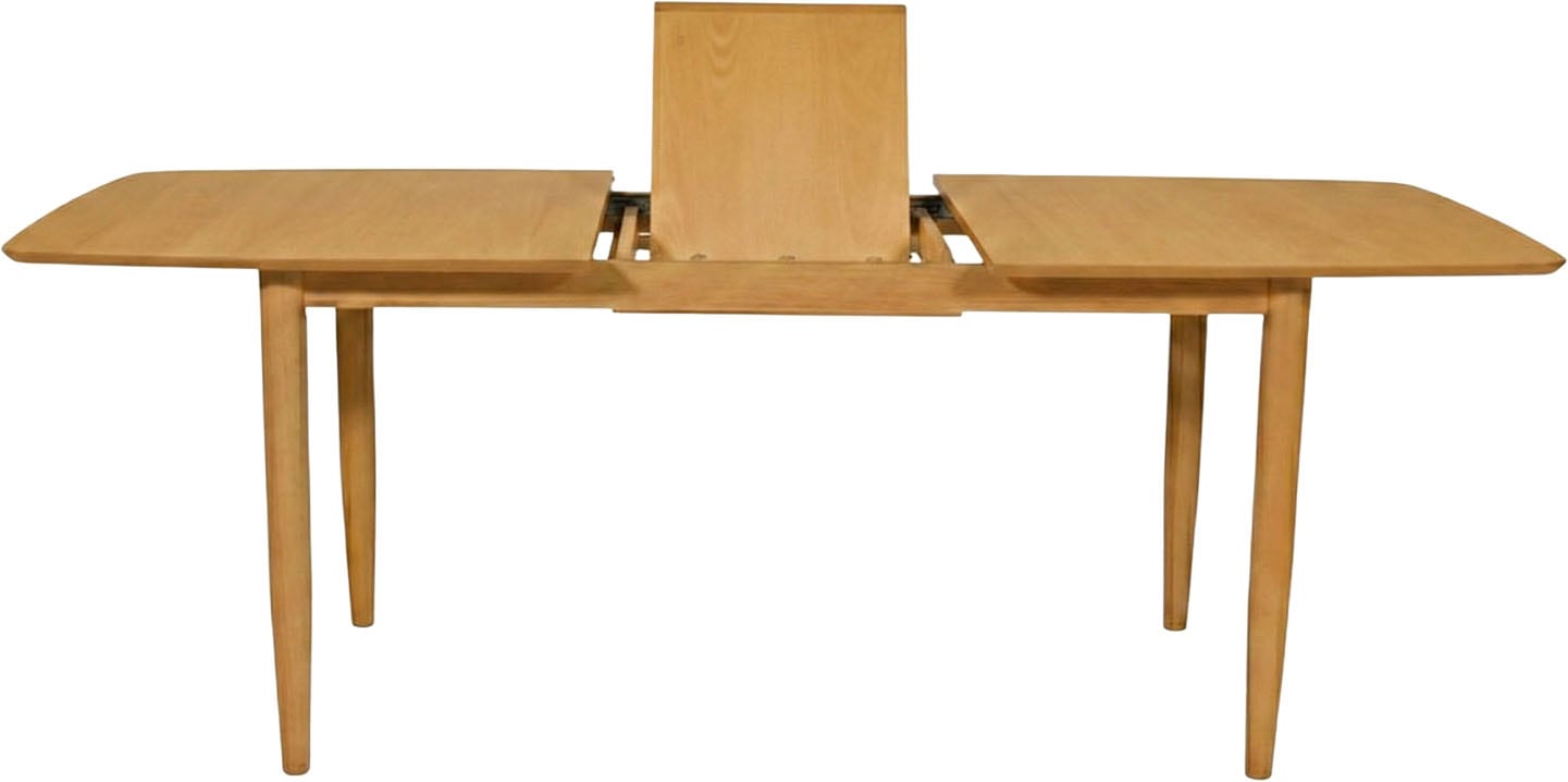 Jahnke Esstisch »DINE SCAN« Esstisch, ausziehbar, Massivholz, Skandi-Look, B:180-219 cm