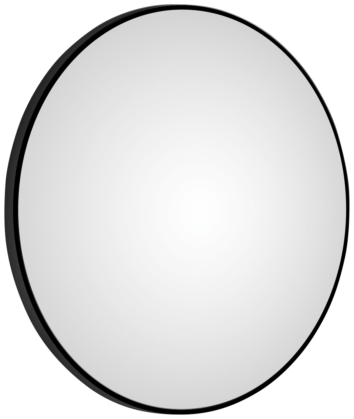 Talos Spiegel, rund, in schwarz matt Ø 100 cm auf Rechnung kaufen