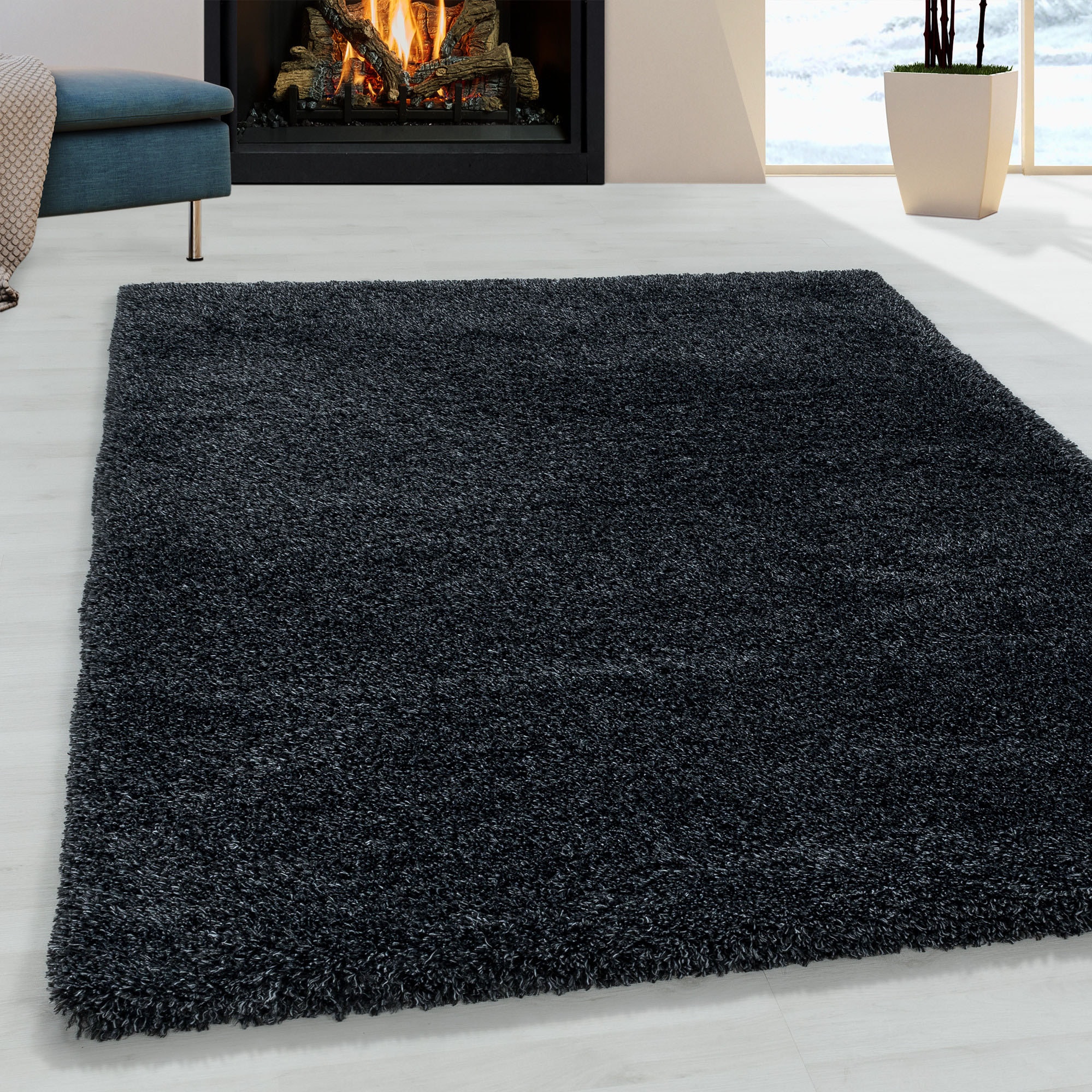 Ayyildiz Teppiche Hochflor-Teppich »FLUFFY 3500«, rechteckig, 50 mm Höhe, L günstig online kaufen
