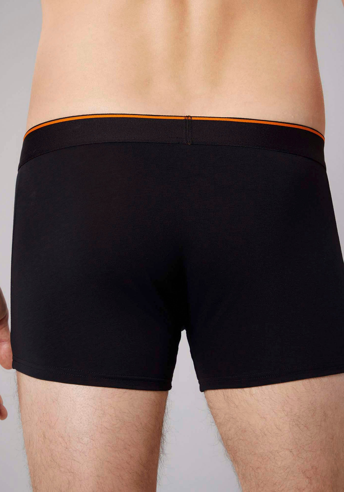 Bruno Banani Boxershorts »Short 2Pack Quick Access«, (2er Pack), Kontrastfarbene Details
