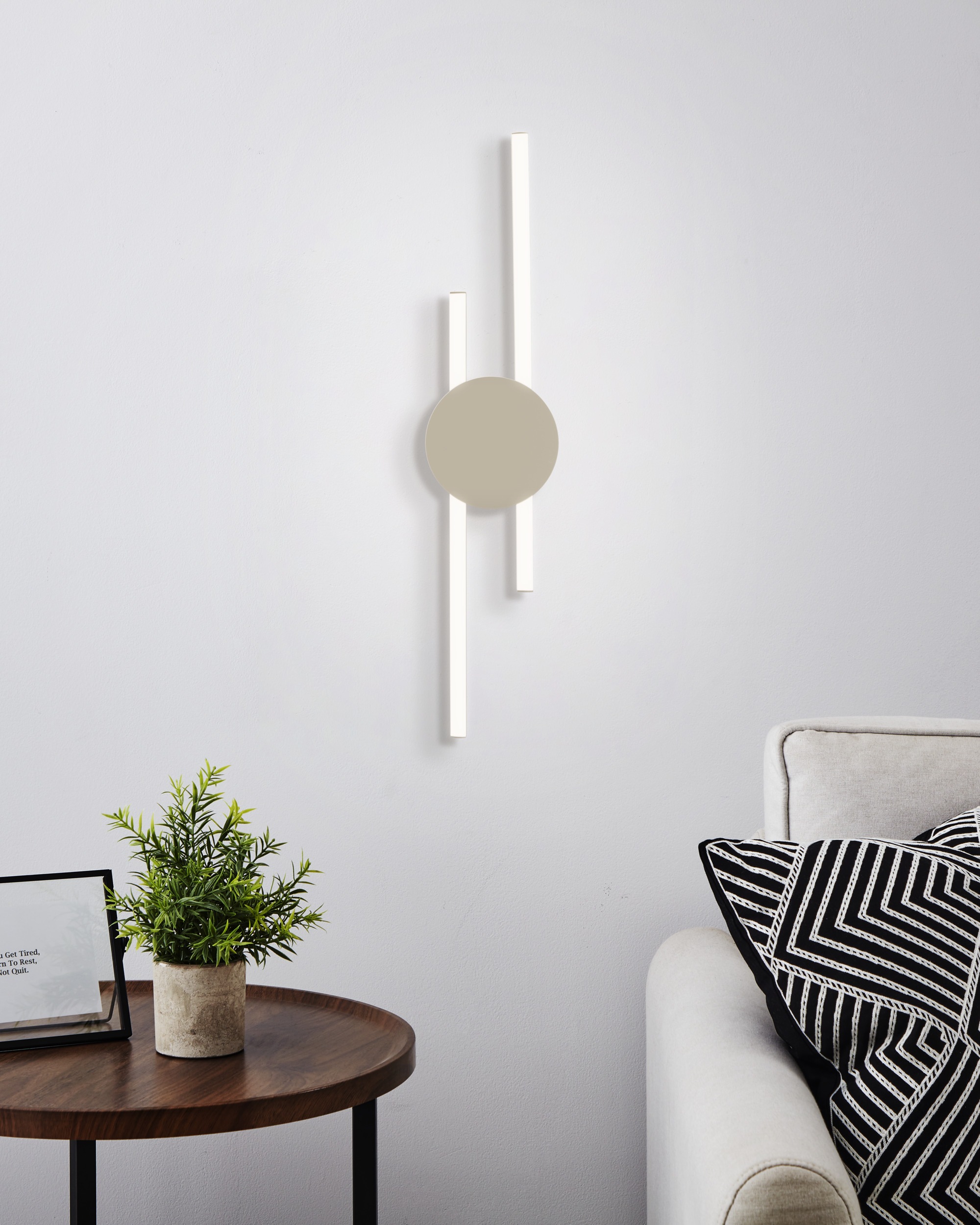 EGLO Deckenleuchte »VENTICELLO Deckenlampe - Alu - LED;LED - 20W;0,91W - IP20« LED-Modul 1 Stk. Warmweiß Wohzimmerlampe, Esszimmerlampe, Flur, Schlafzimmer, L75 x B20 x H5,5cm