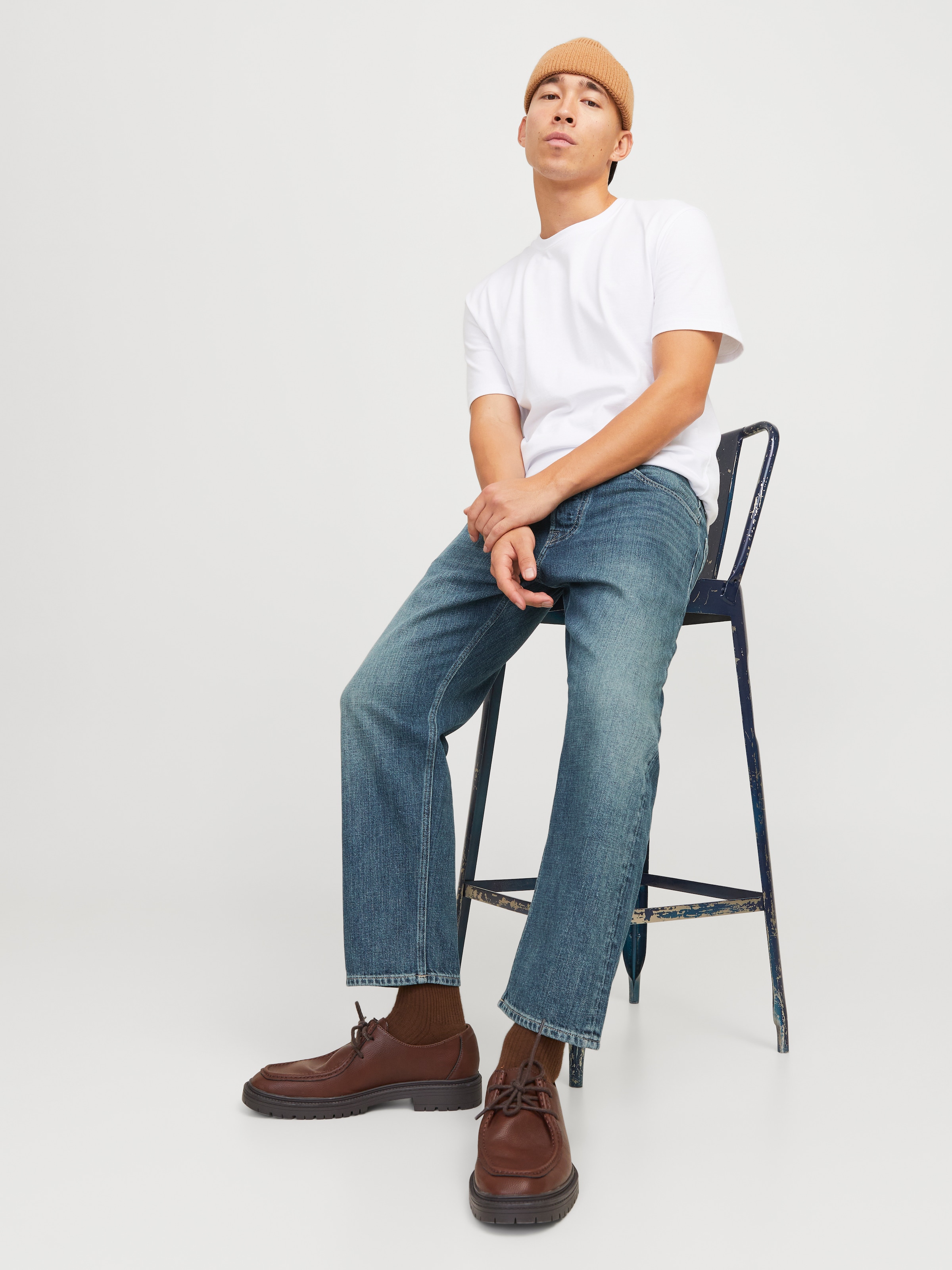 Jack & Jones Tapered-fit-Jeans »JJIMIKE JJWELLS JJ«