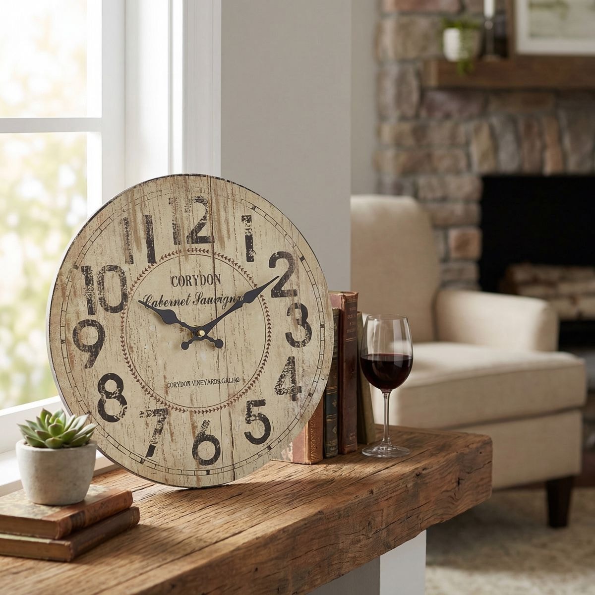 Ambiente Haus Wanduhr »Wanduhr - Corydon - 28 cm«