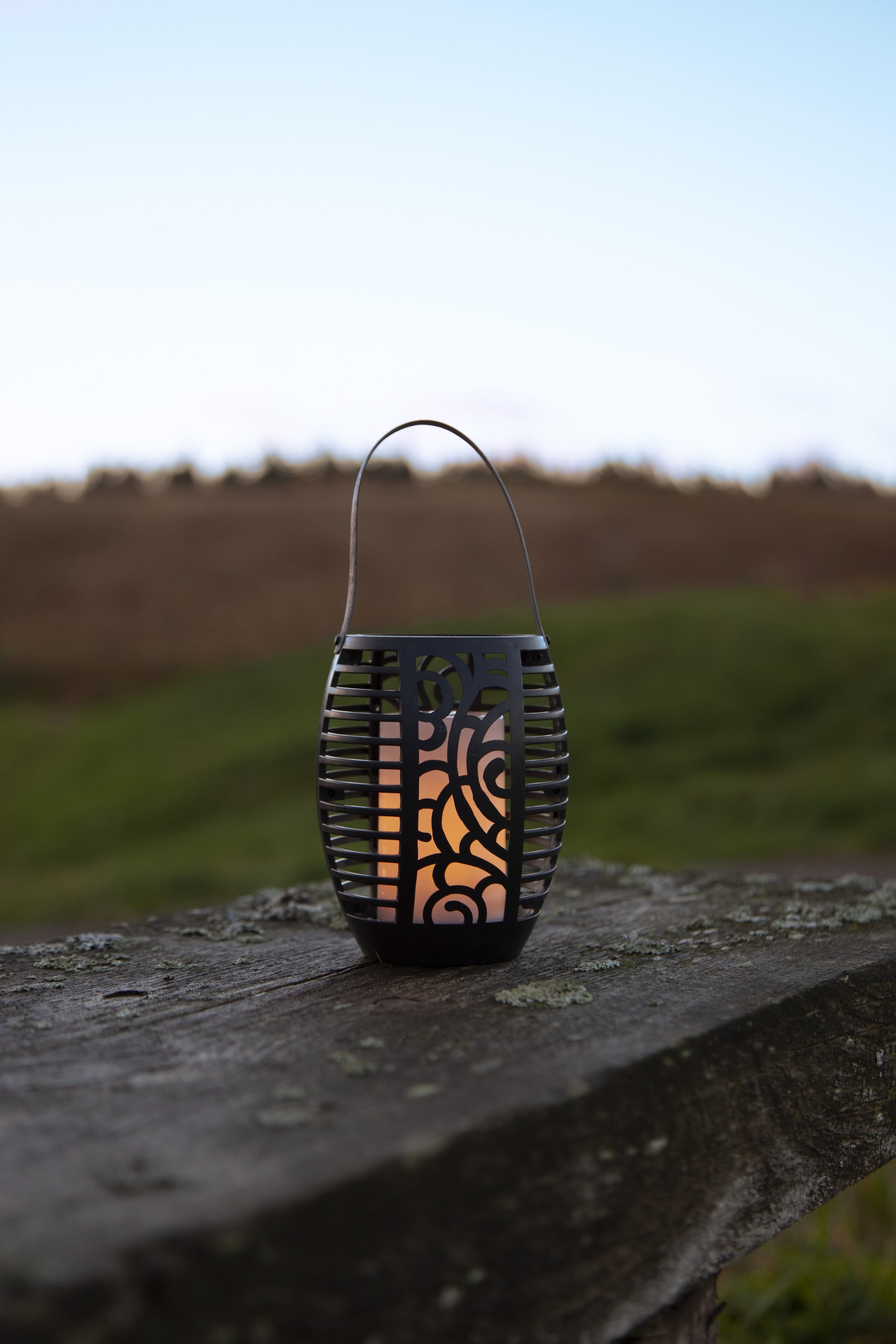 Parforce Traditional Hunting LED Solarleuchte »Solar-Fackel« LED-Board 1 Stk. Extra-Warmweiß 3-in-1-Nutzung, Flammen-Effekt, Dämmerungssensor