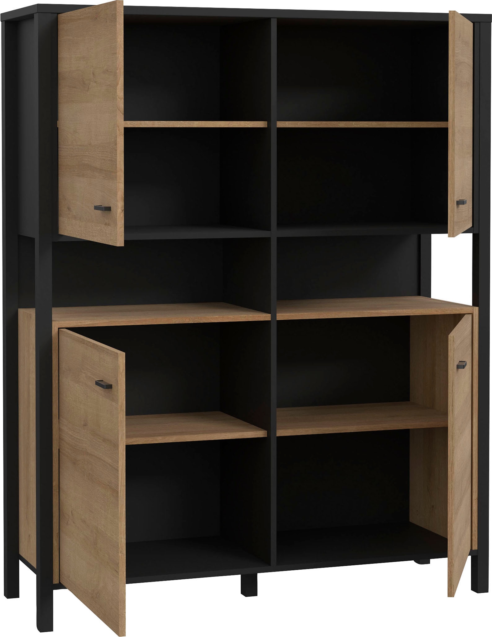 FORTE Highboard »High Rock«, Breite ca. 121 cm