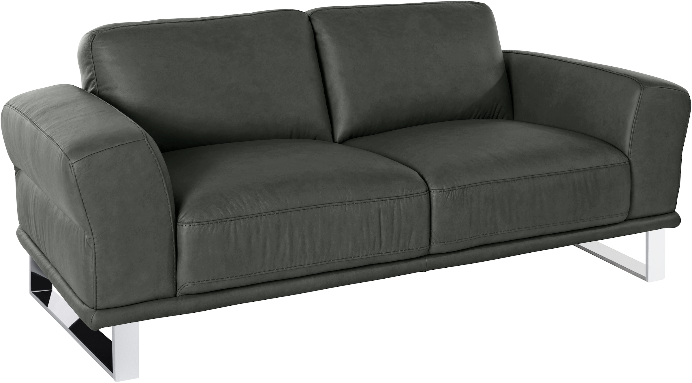 W.SCHILLIG 2-Sitzer »montanaa«, mit Metallkufen in Chrom glänzend, Breite 192 cm