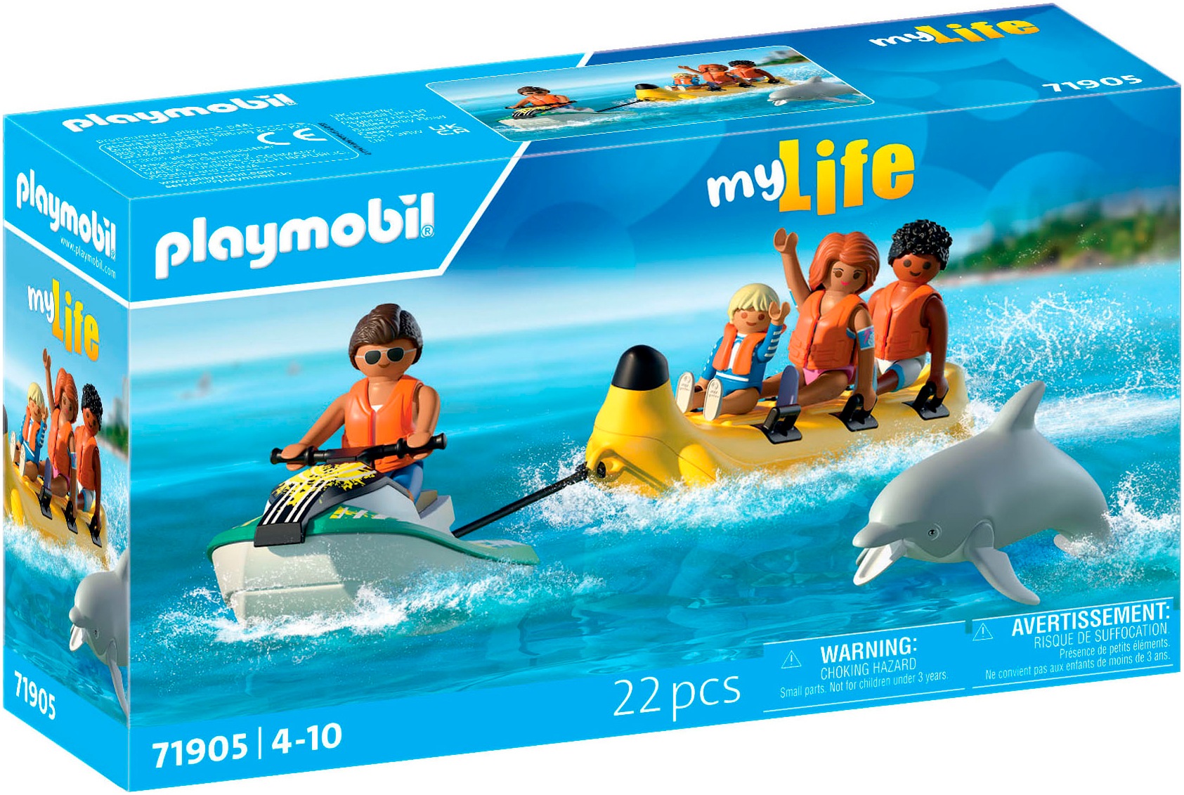 Playmobil® Konstruktions-Spielset »Bananenboot-Tour (71905), My Life«, (22 St.), Made in Europe