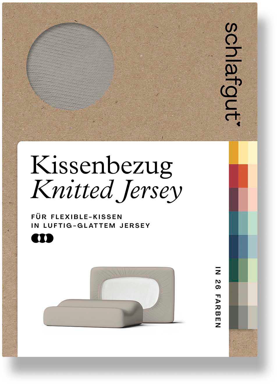 Schlafgut Kissenbezug »Pure flexibler Kissenbezug für Nackenstützkissen«, ( günstig online kaufen