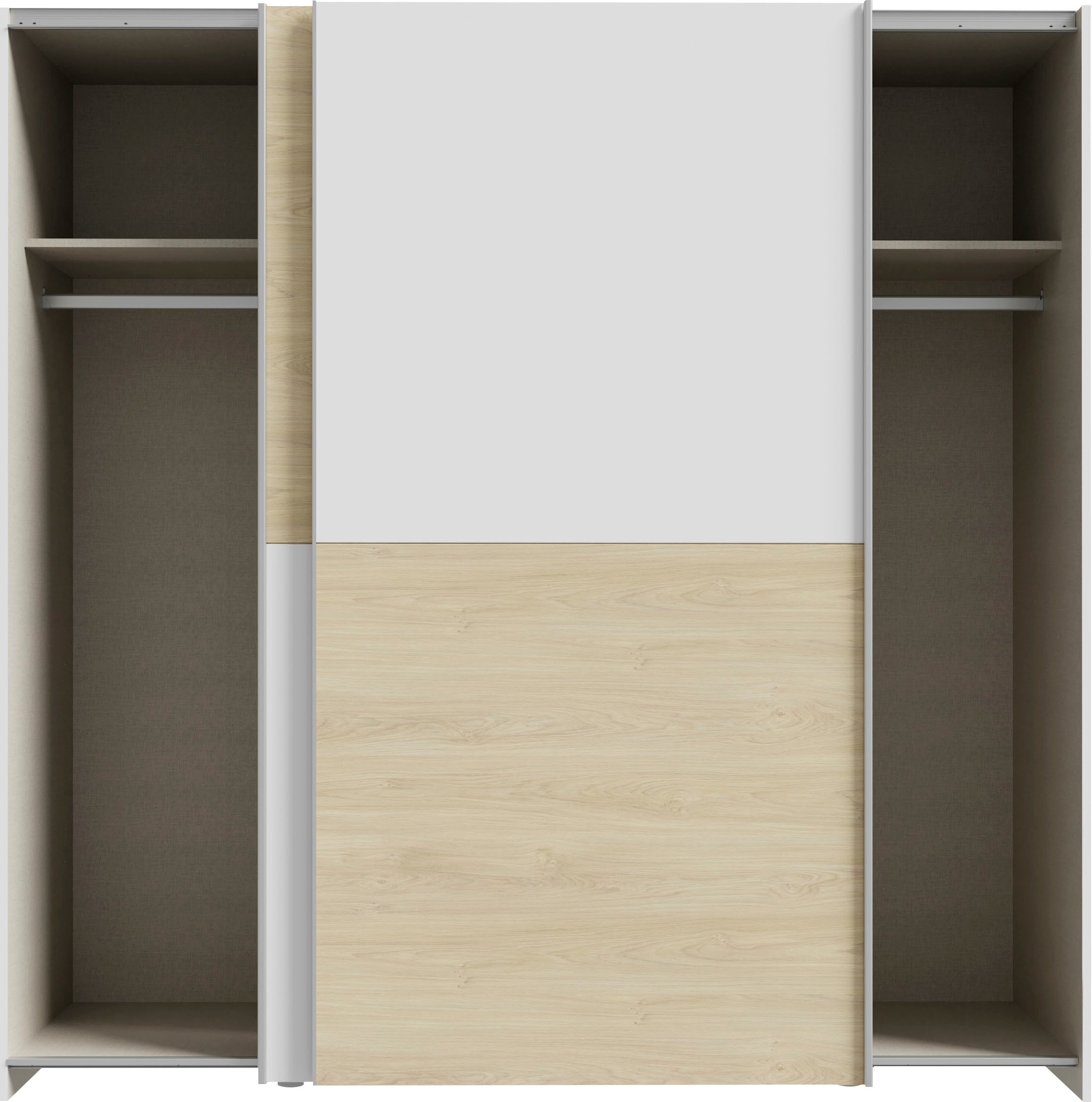 Home affaire Schwebetürenschrank »OTTOs Choice, 2 Schiebetüren, Made in Europe, stabil und zeitlos«, (5 Breiten: 120 -200cm, Höhe ca. 190cm), in verschiedenen Farben und Breiten