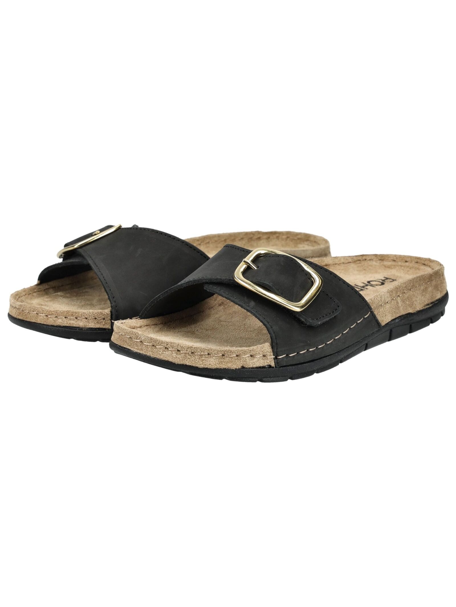 Rohde Hausschuh »Rohde Pantoletten Nubukleder«