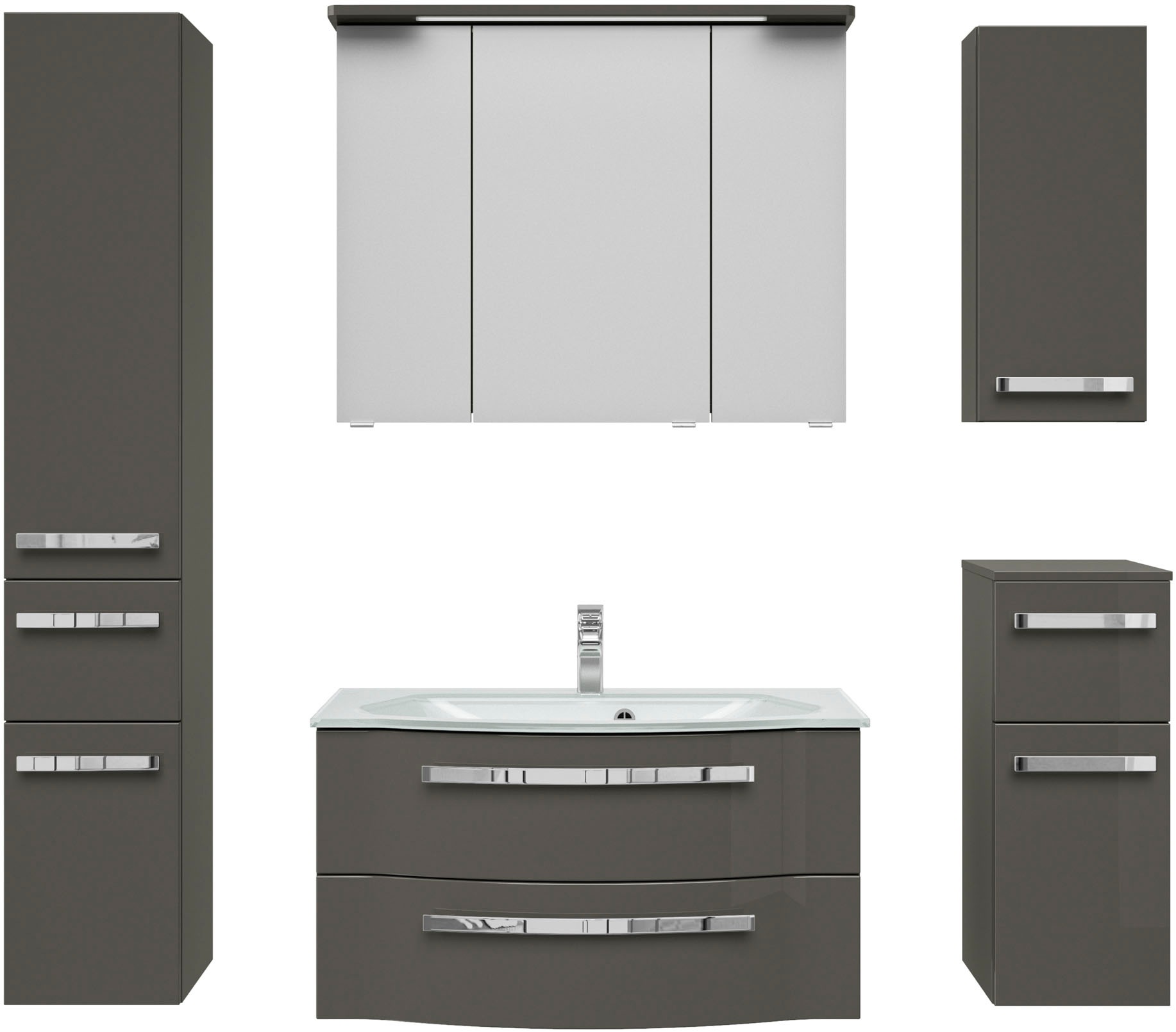 Saphir Badmöbel-Set »Serie 4005«, (Set, 6 St.) günstig online kaufen