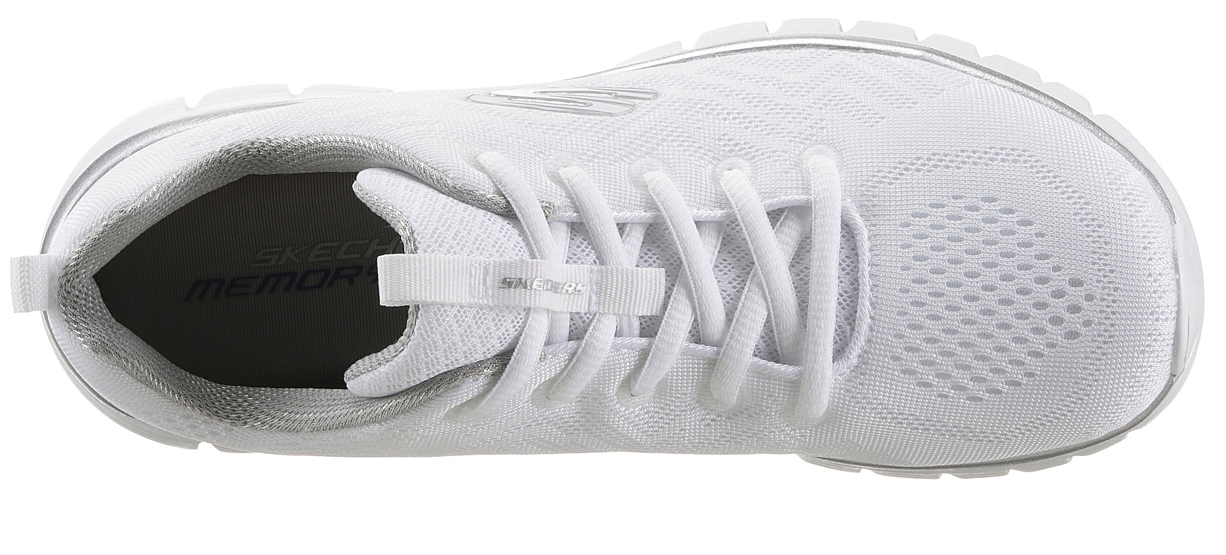 Skechers Sneaker »Graceful - Get Connected«, Freizeitschuh, Halbschuh, Schnürschuh mit Memory Foam