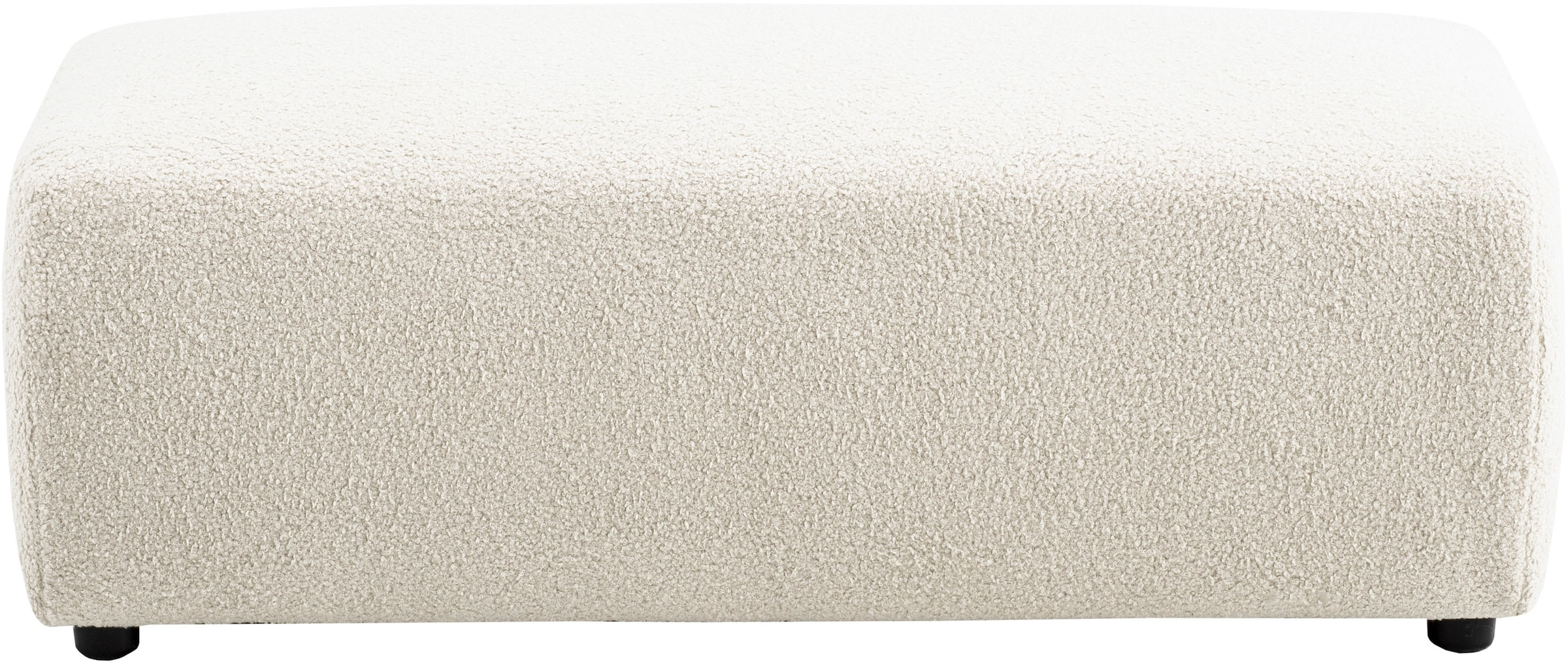 andas Hocker »BAKELS, Polsterhocker in Cord oder Boucle-Stoff«, zur Serie BAKELS, Hocker stellbar zum Schlafsofa (Krokodilverbinder)