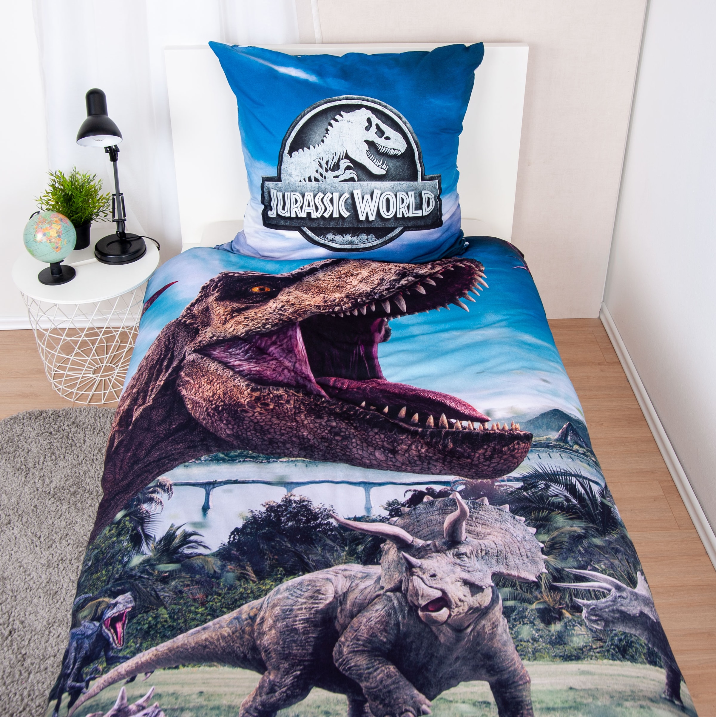 Jurassic World Bettwäsche »Jurassic World«, Wendebettwäsche