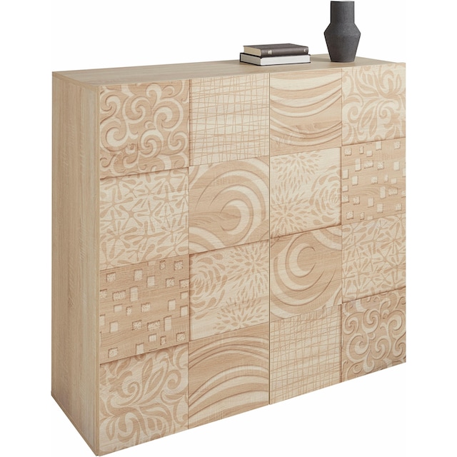 LC Highboard »Miro«, Breite 121 cm mit dekorativem Siebdruck im Online-Shop  kaufen