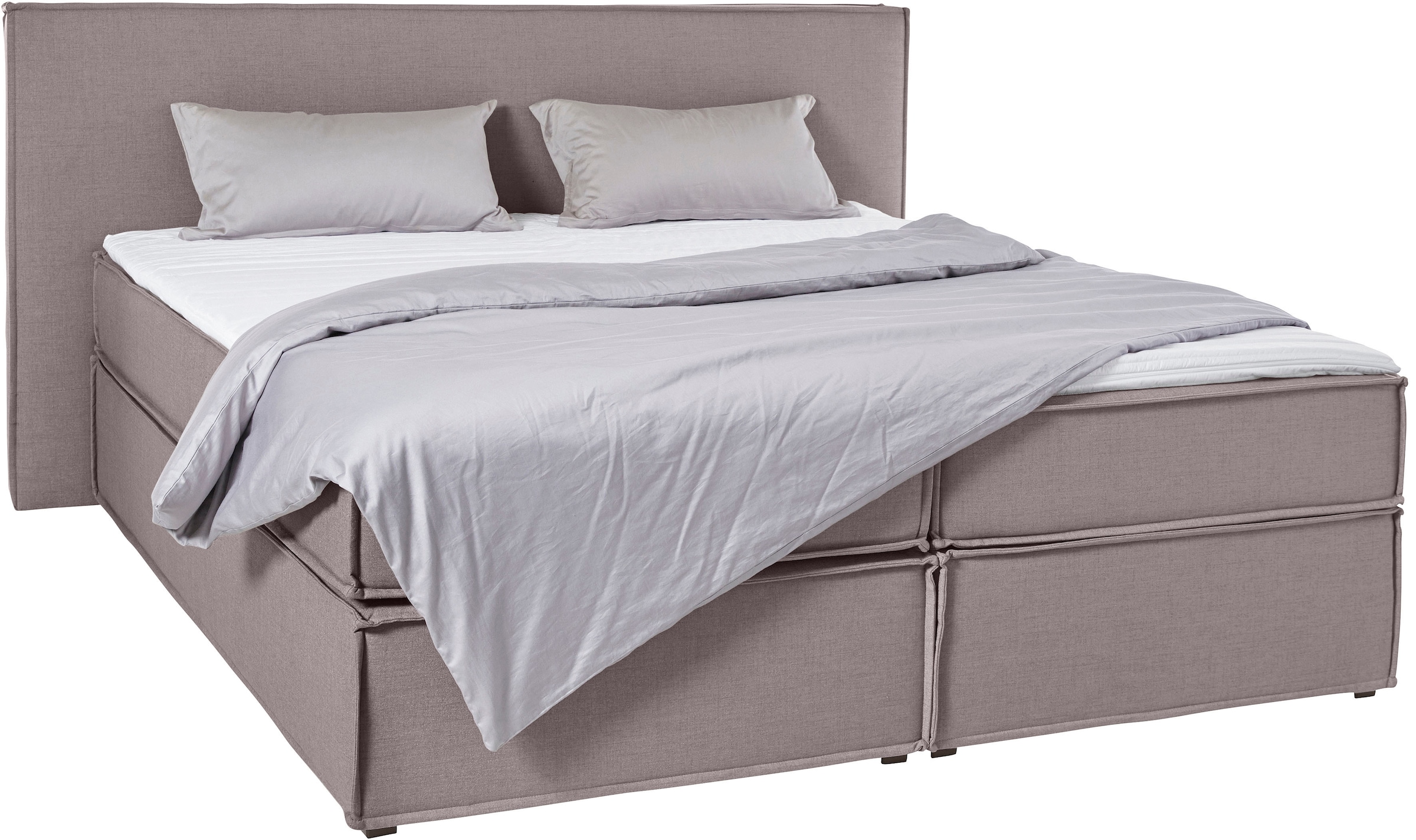 LeGer Home by Lena Gercke Boxspringbett "Yuma", incl. Topper, in 4 Breiten, günstig online kaufen