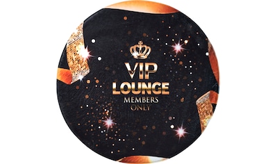 Schaum-Badematte »rund VIP-Lounge«, Höhe 15 mm, Memory Schaum-rutschhemmend...