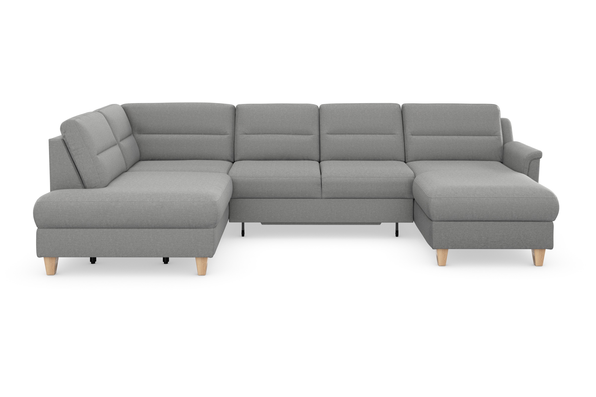 sit&more Wohnlandschaft »Farö U-Form«, inklusive Federkern, wahlweise mit Bettfunktion und Bettkasten